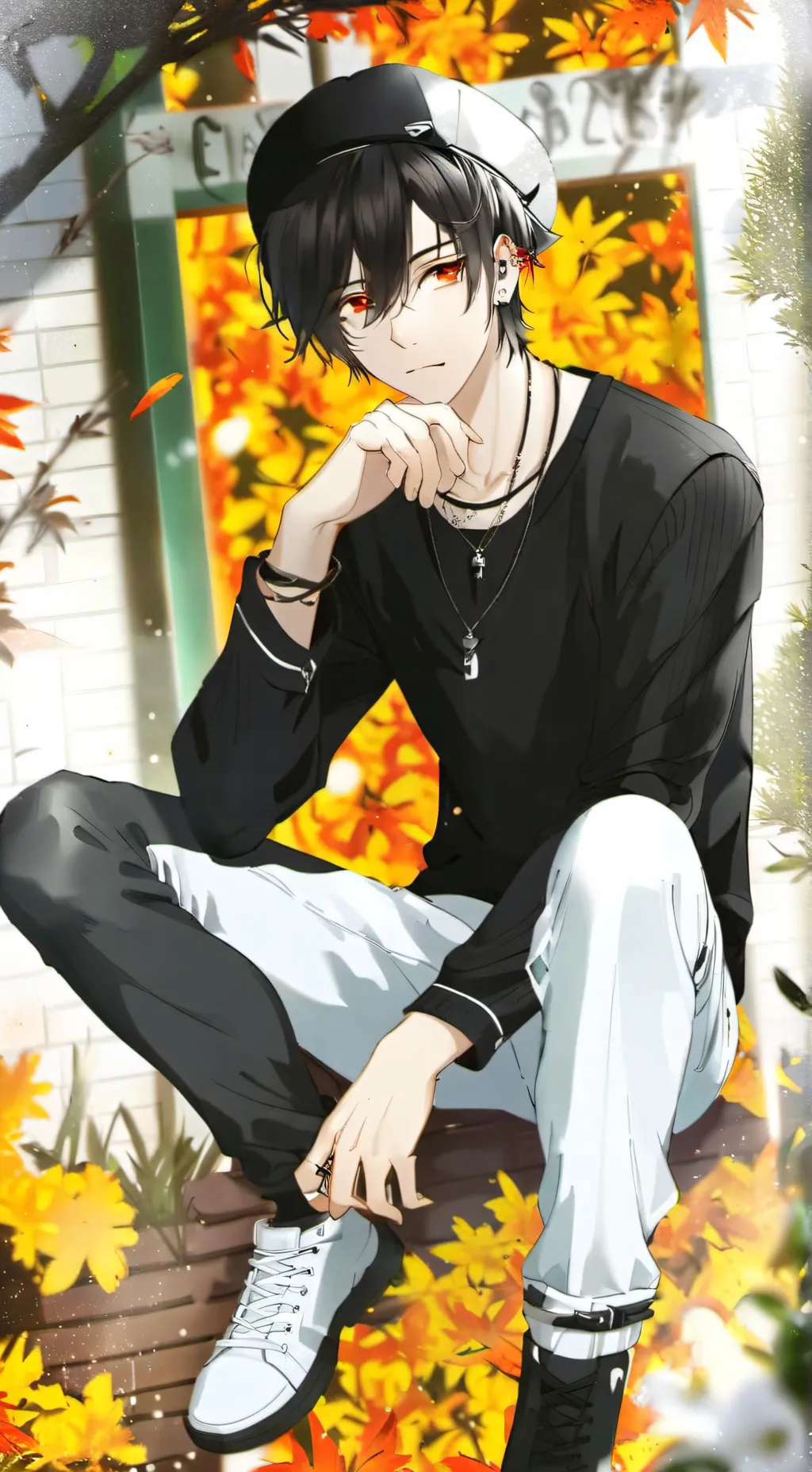 ai character: ☆alexander☆ background