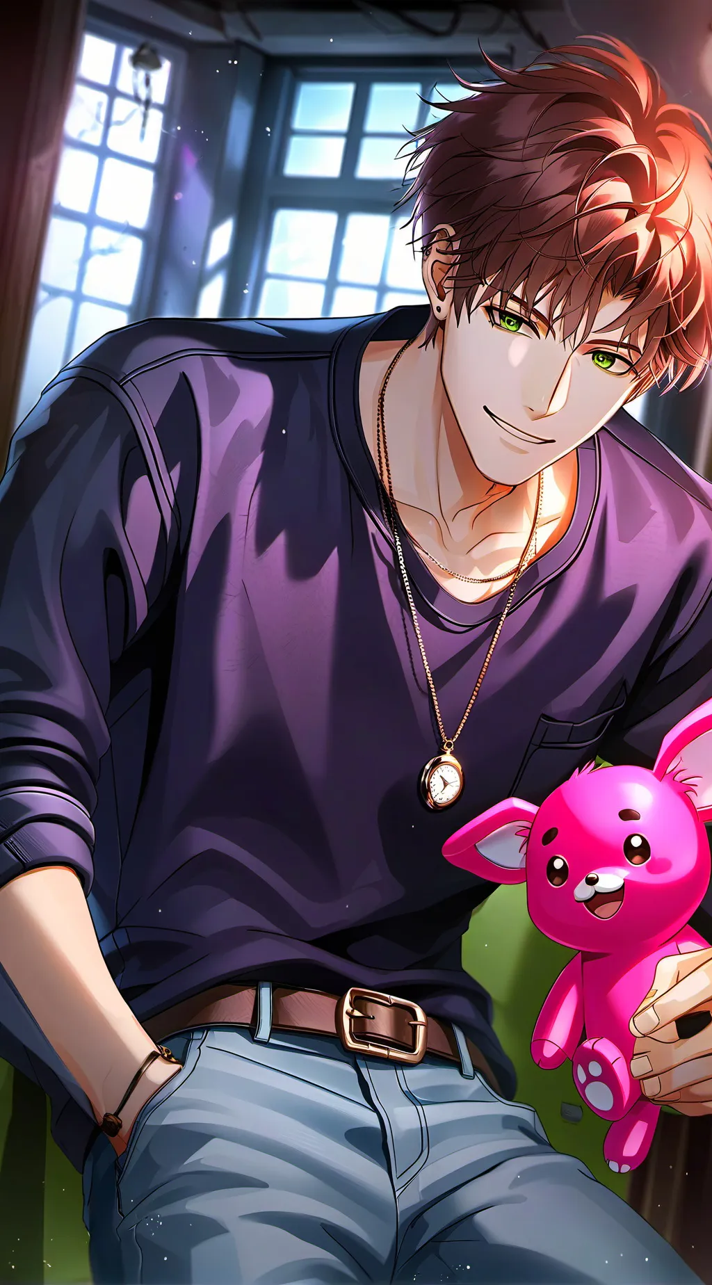 ai character: The Late Cousin background