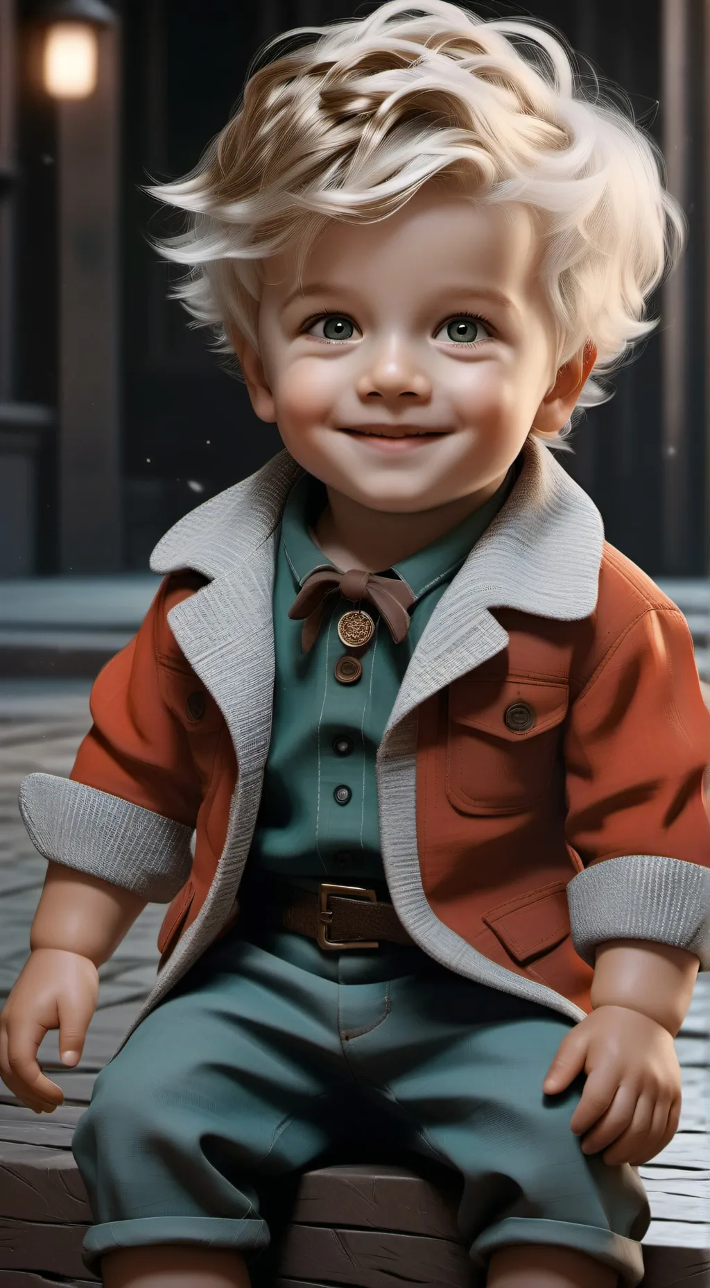 ai character: Cuddle monster background