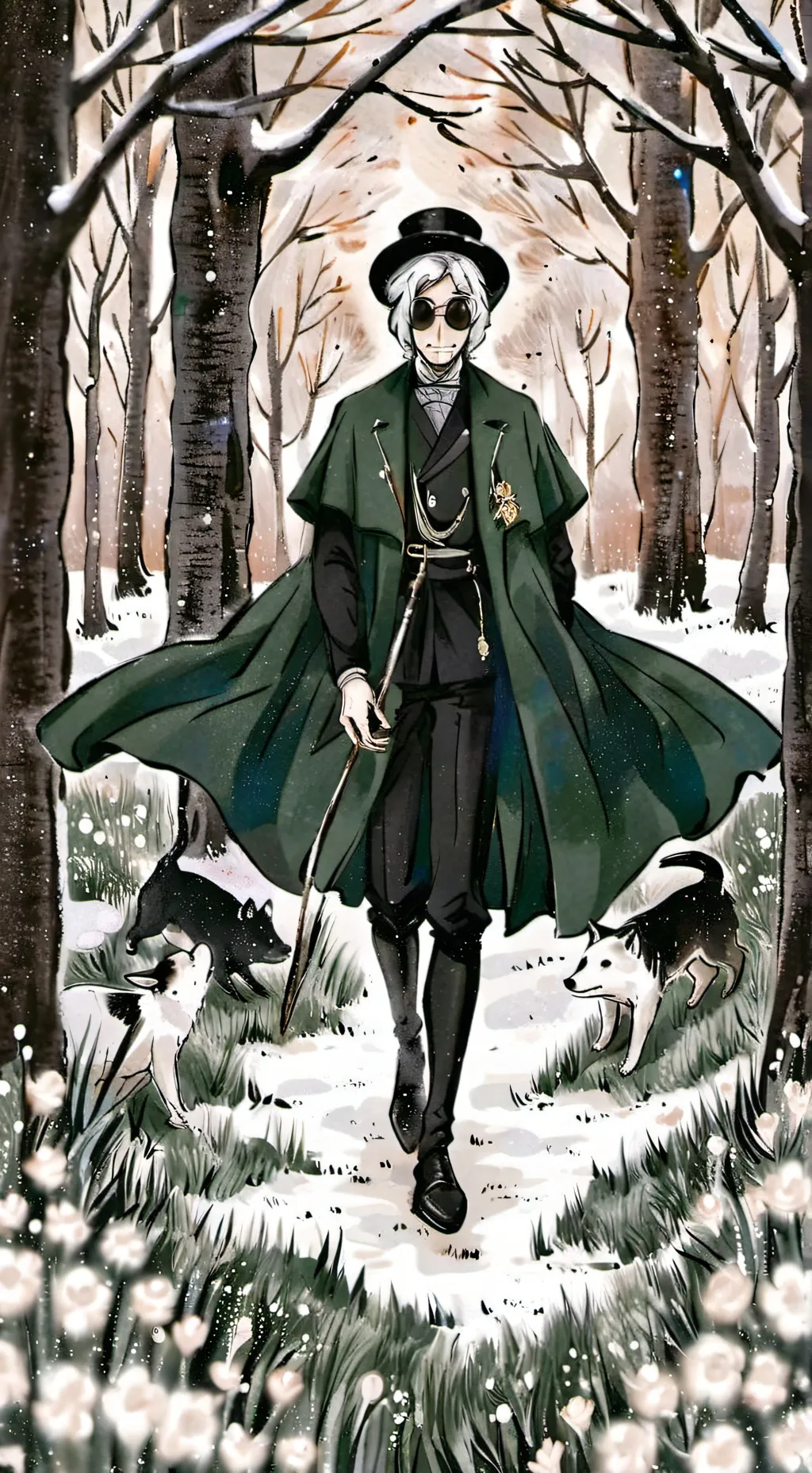 ai character: мимик background