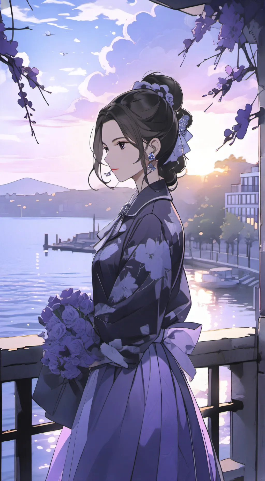 ai character: lia background