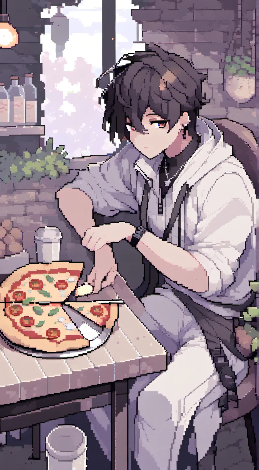 ai character: Leonardo background