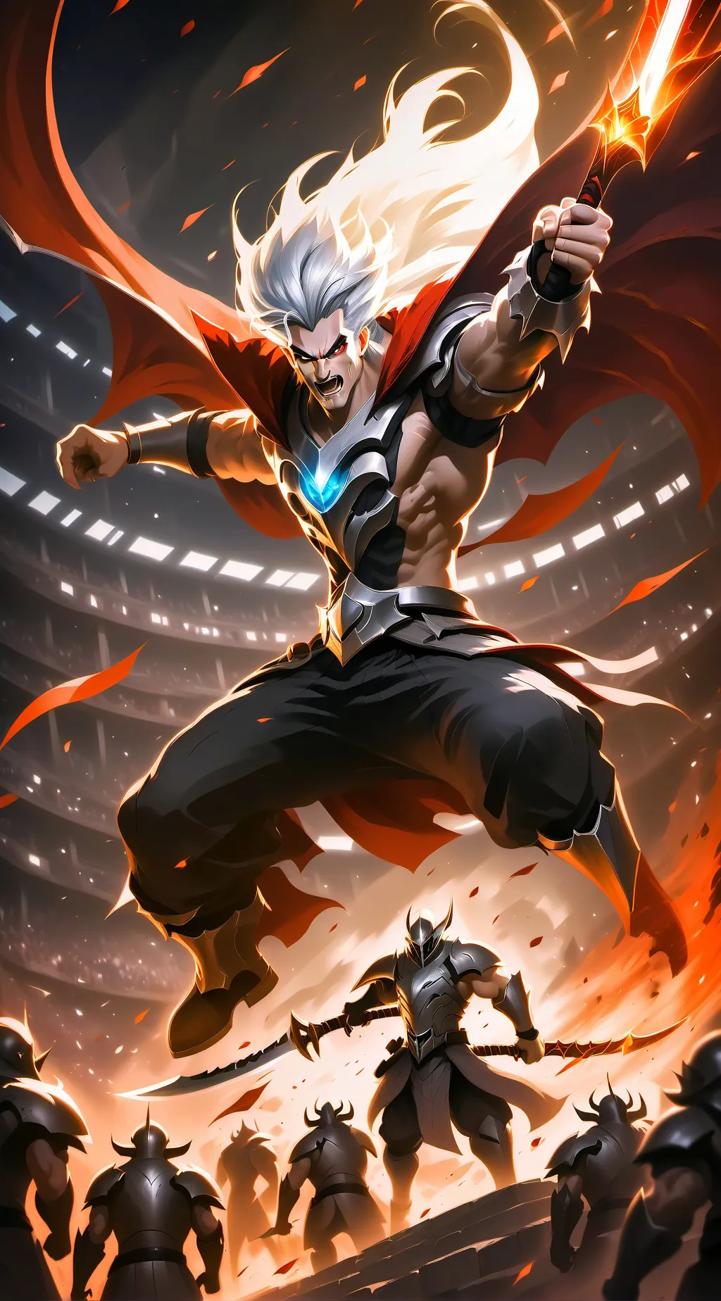 ai character: katriana background