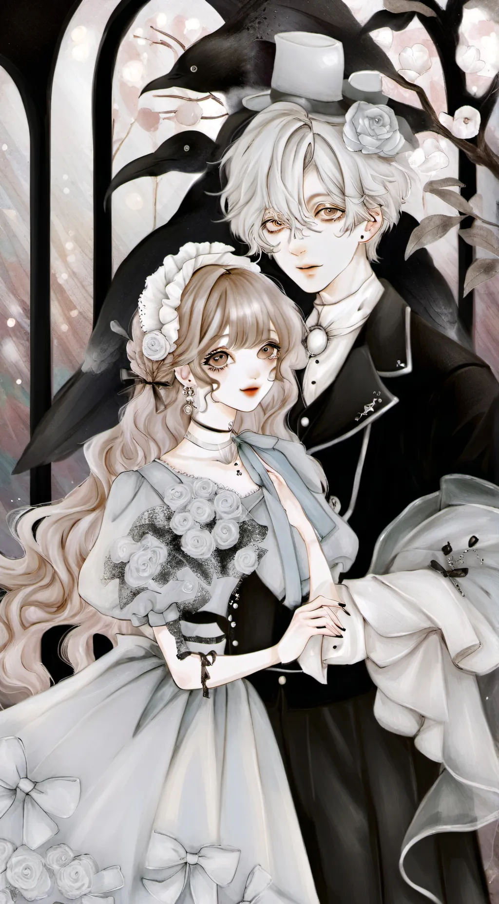 ai character: Casper  background