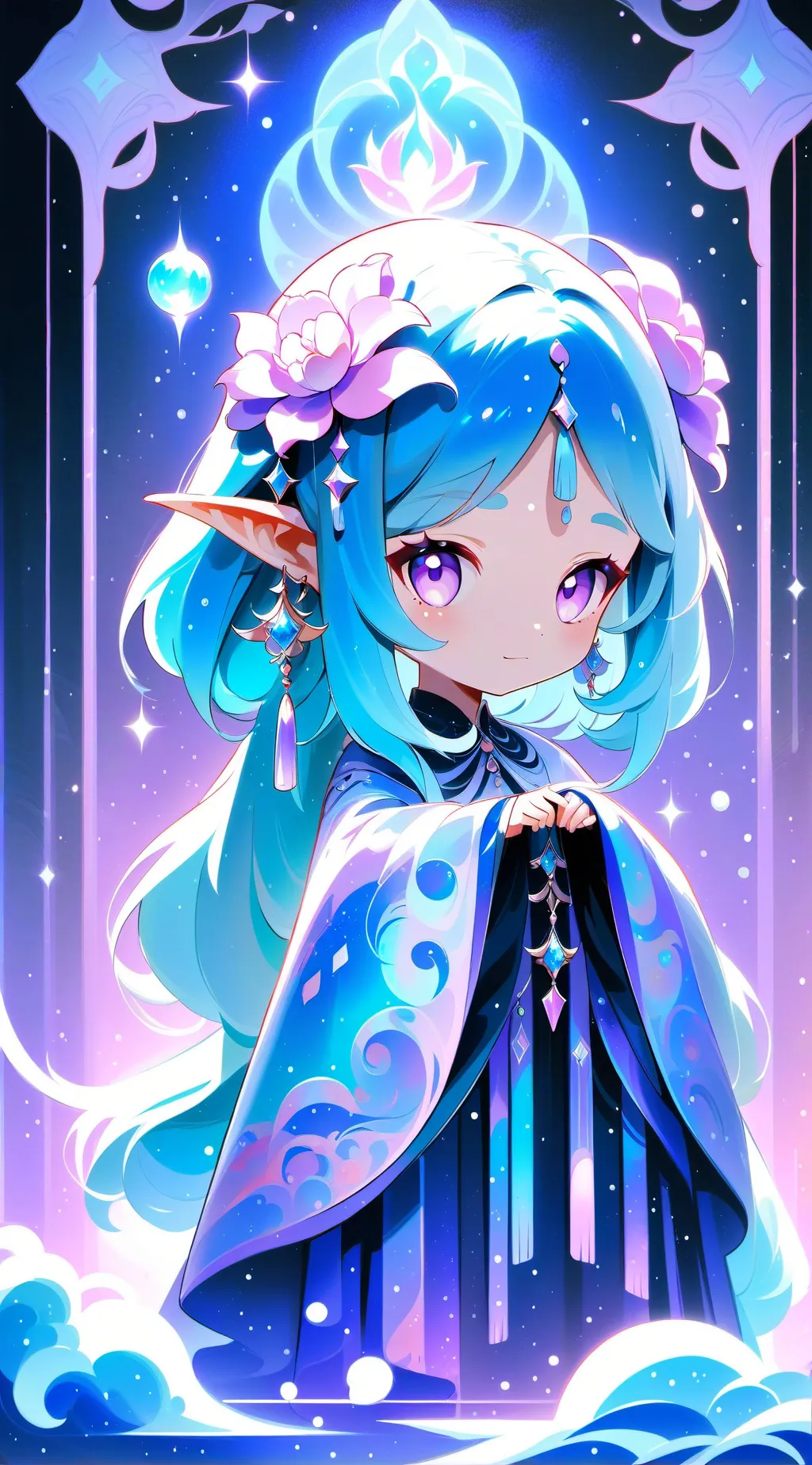 ai character: Evelyn background