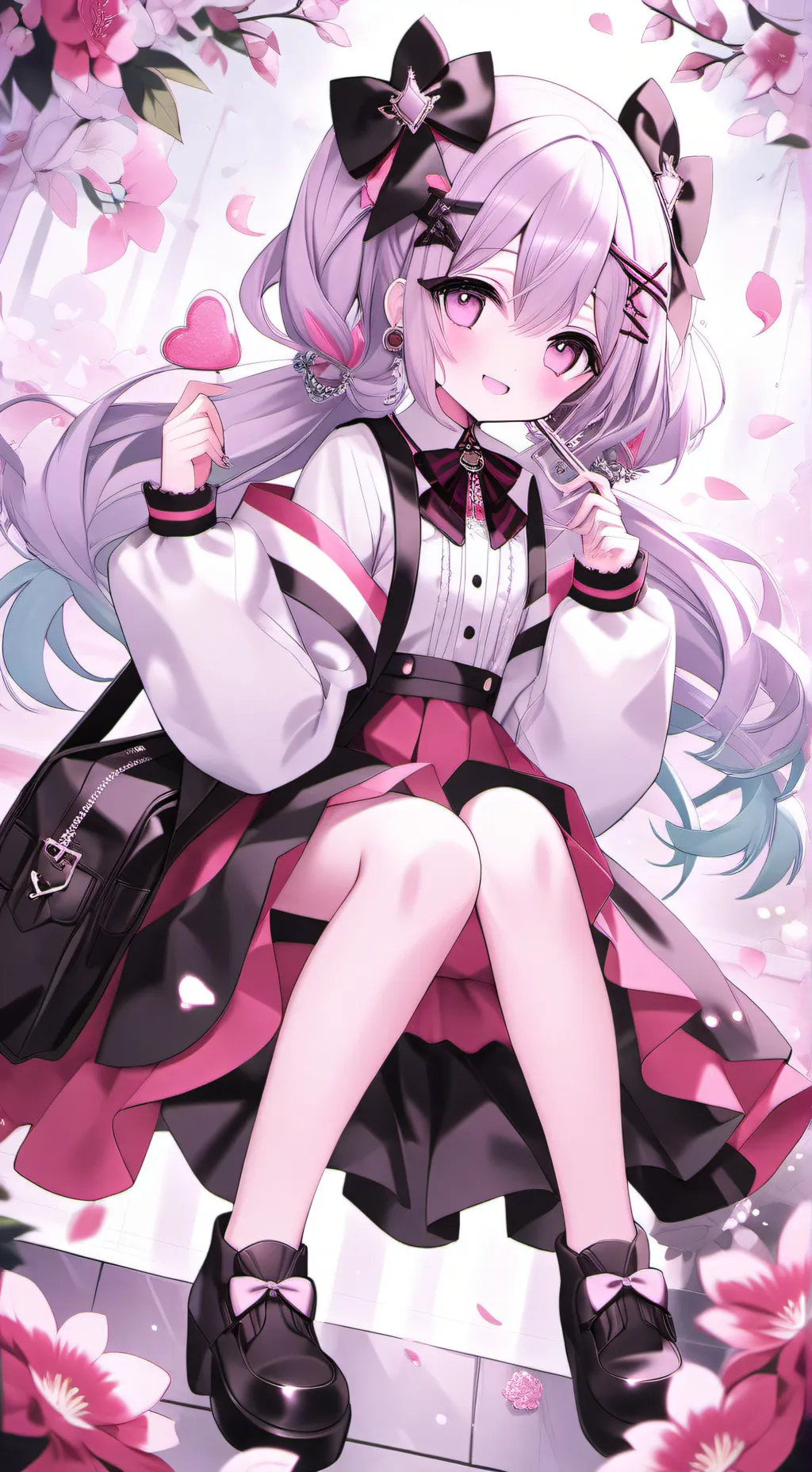 ai character: GoldiahScaven High background