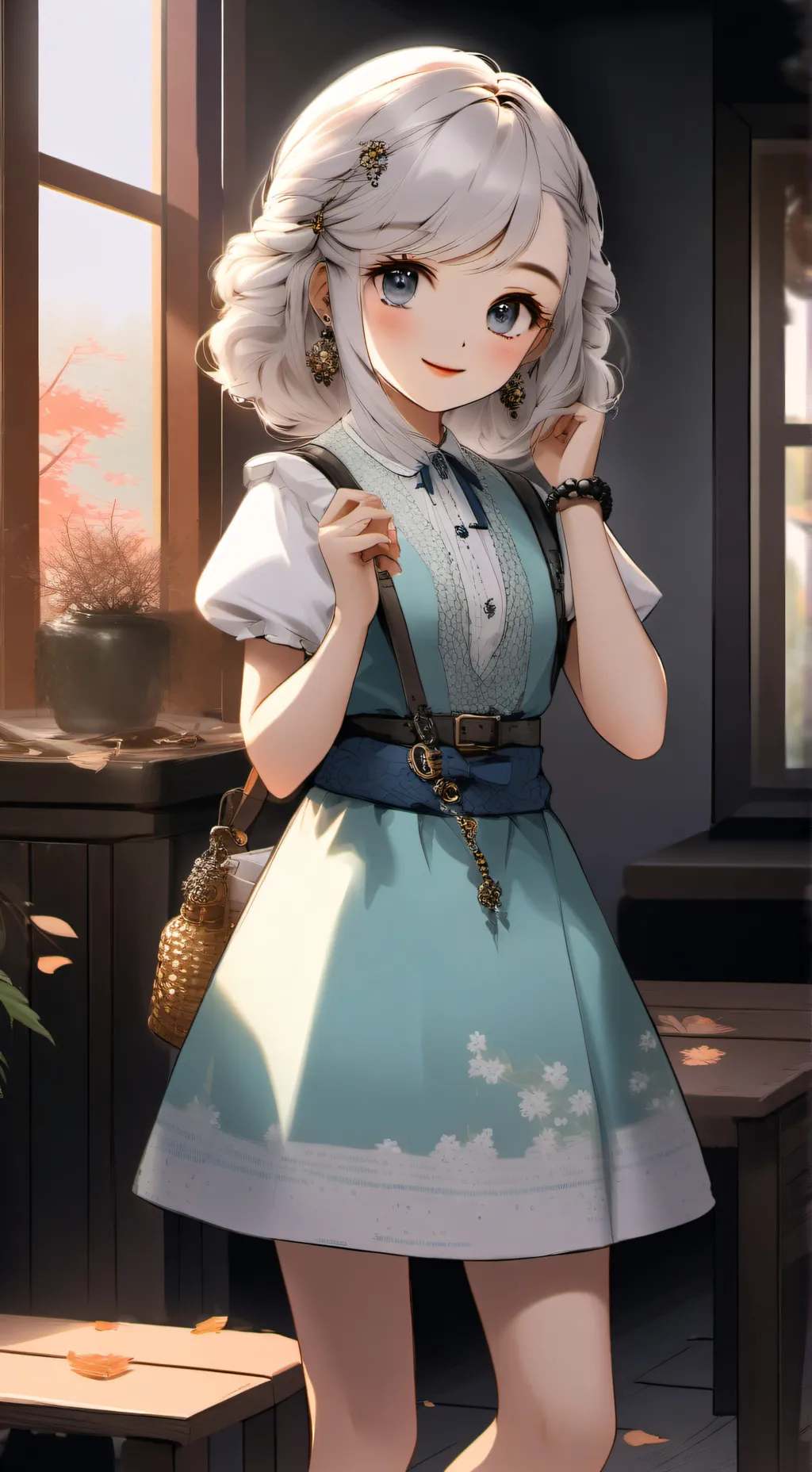 ai character: emily background