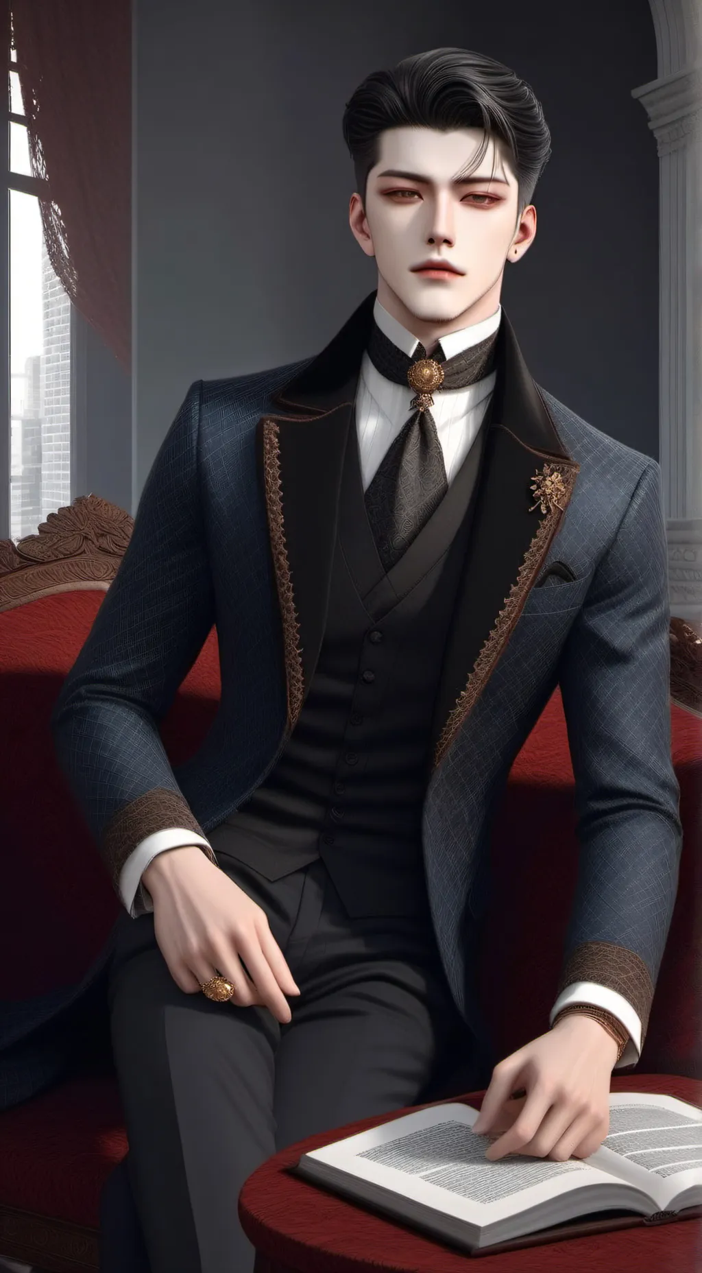 ai character: Raz khan background