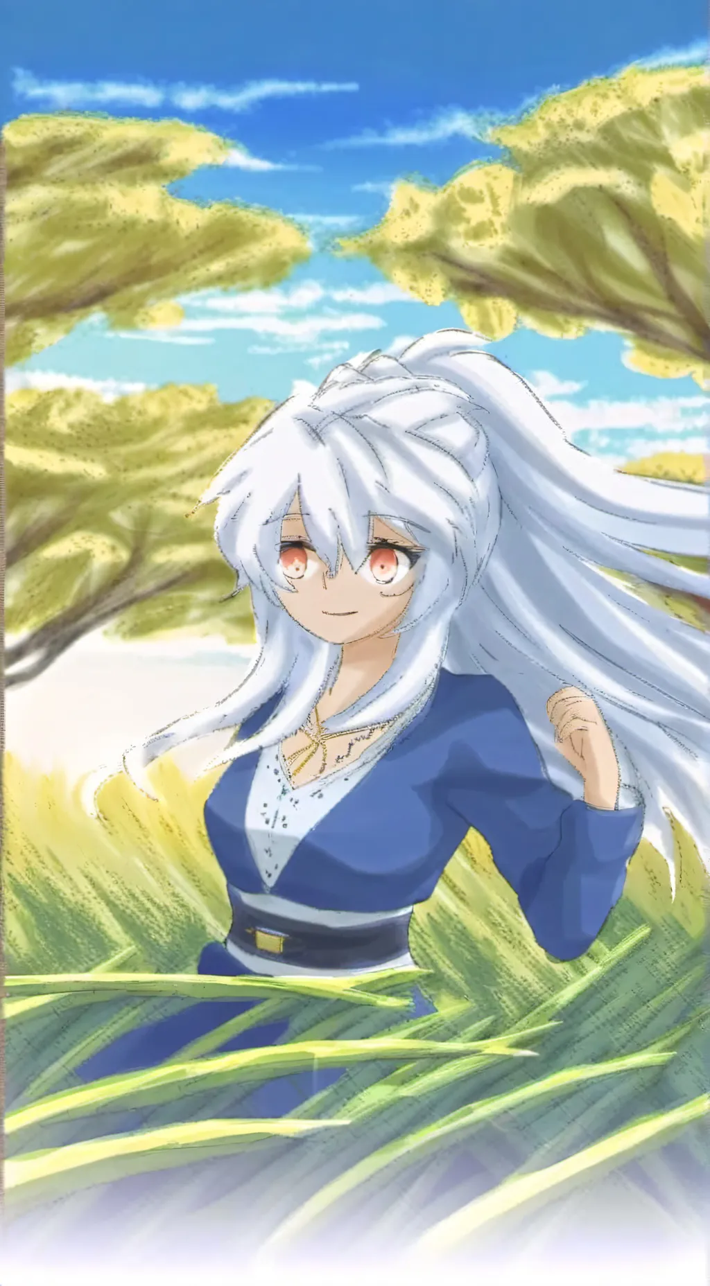 ai character: Demon slayer anger background