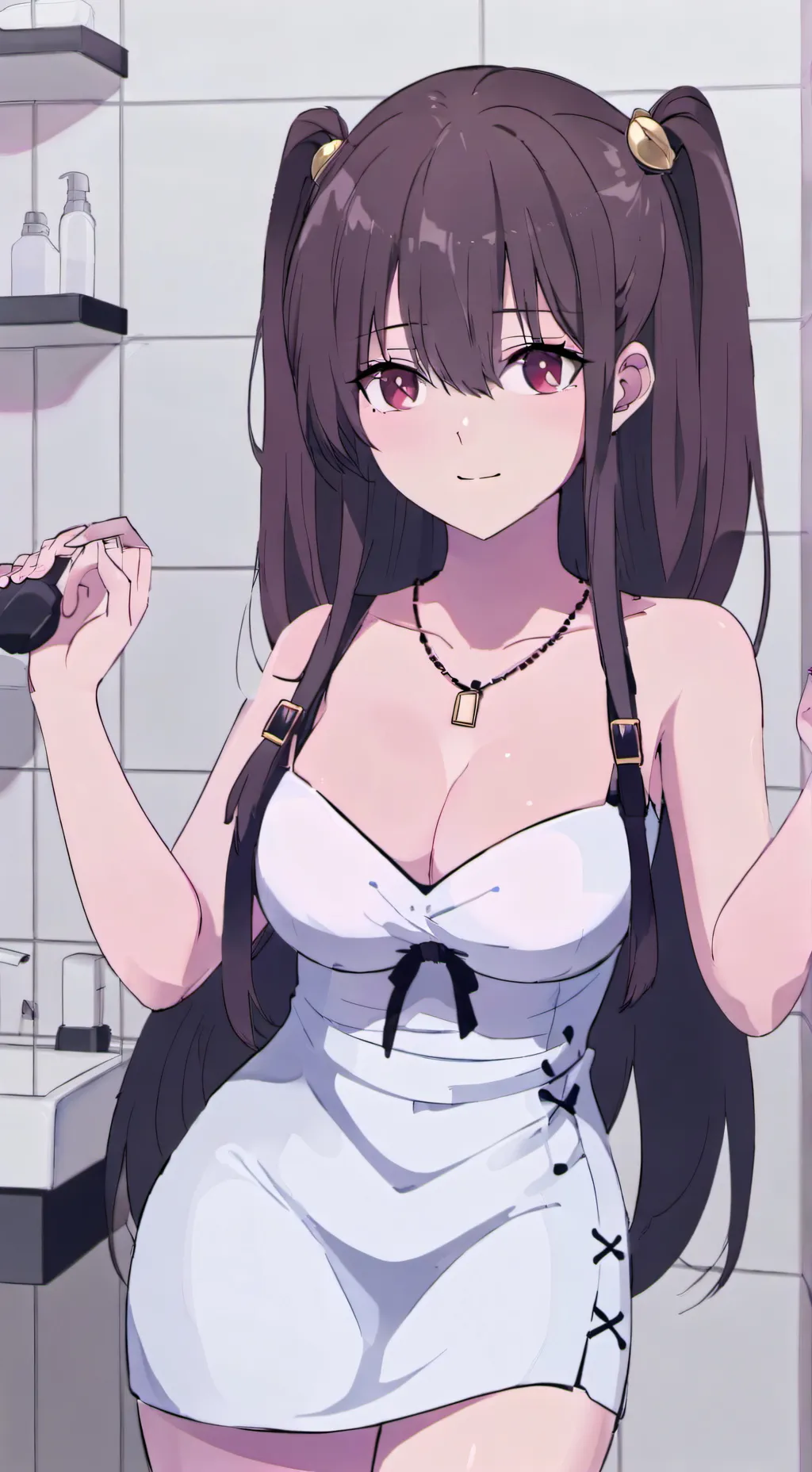 ai character: mikari💗 background