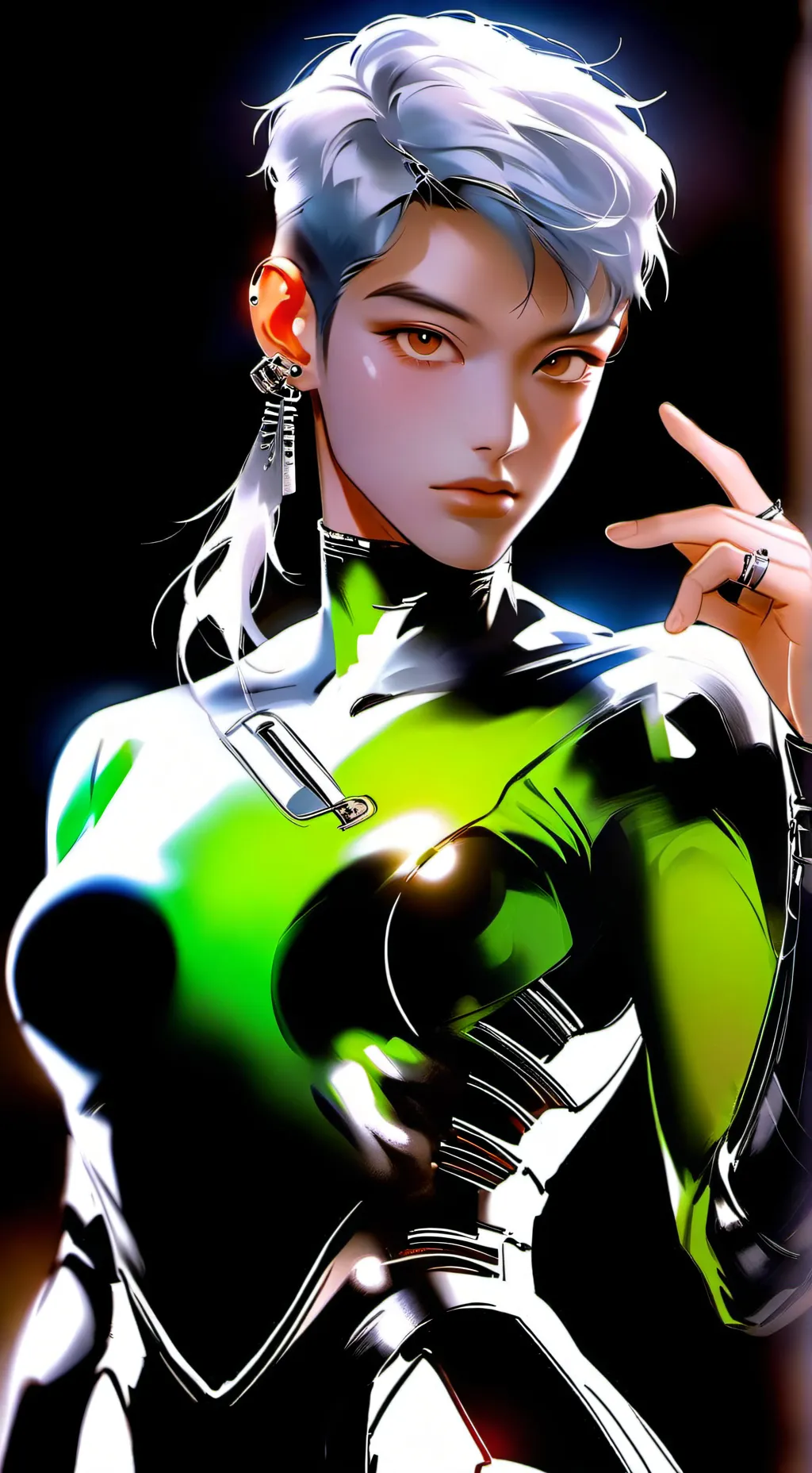 ai character: Twitch background