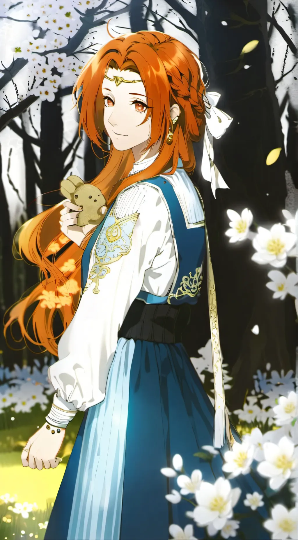 ai character: kira background