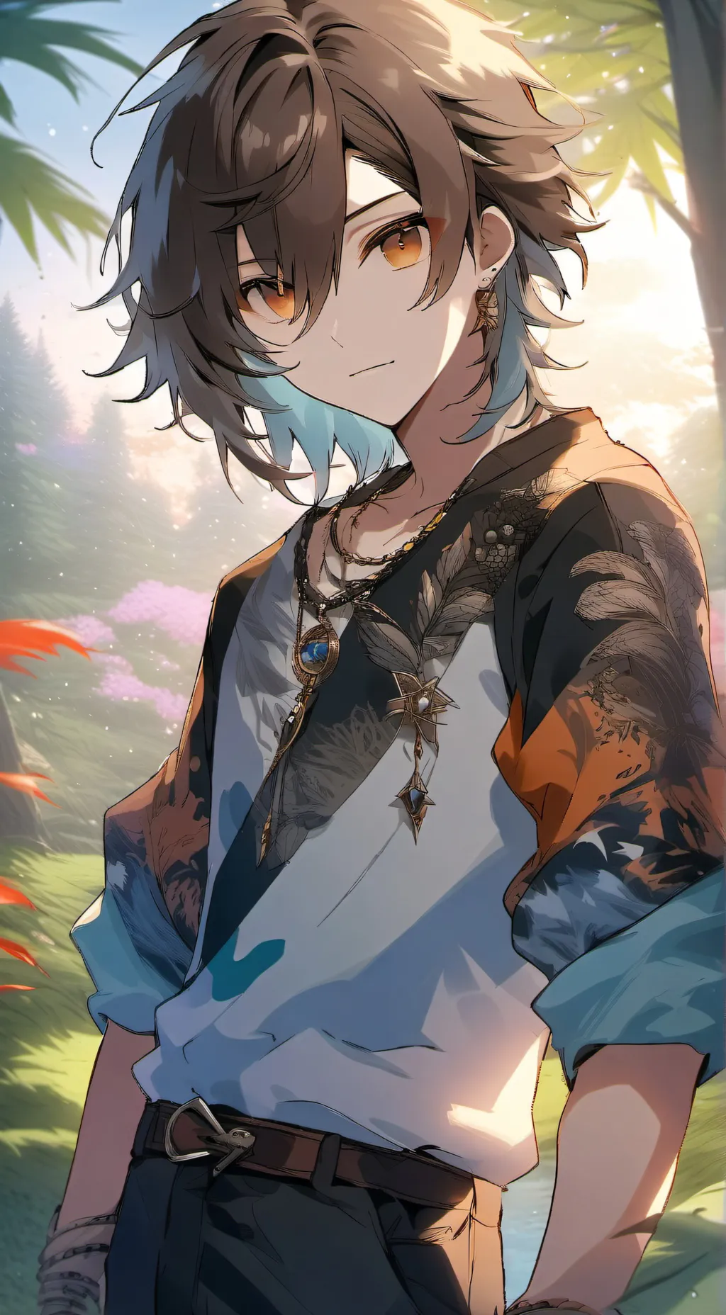 ai character: Forced... background