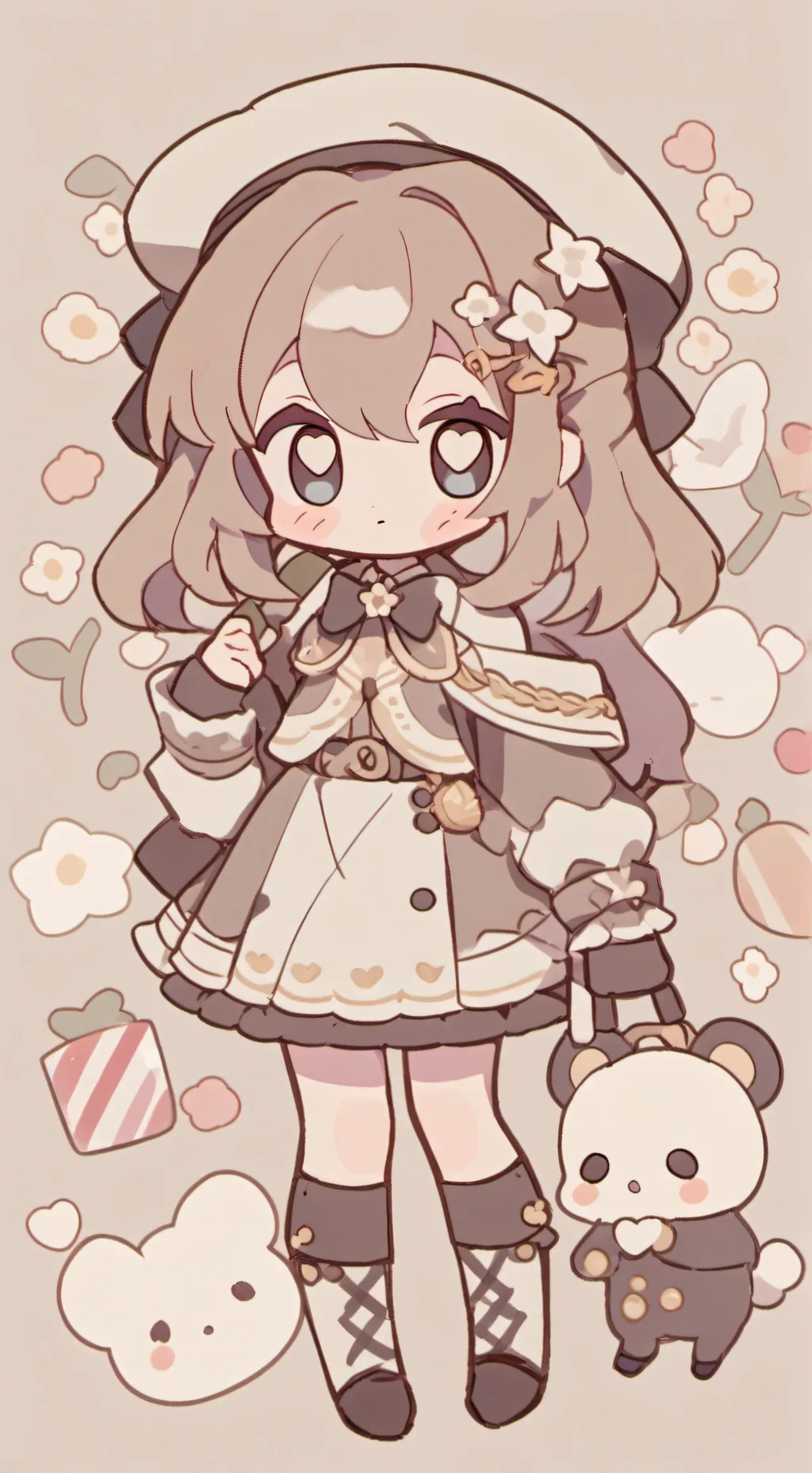 ai character: niña castrosa background