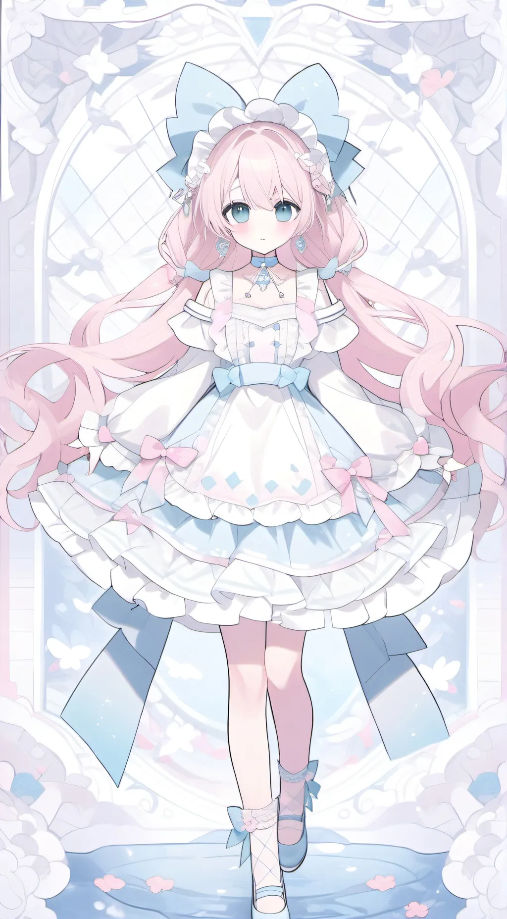 ai character: Ника  background