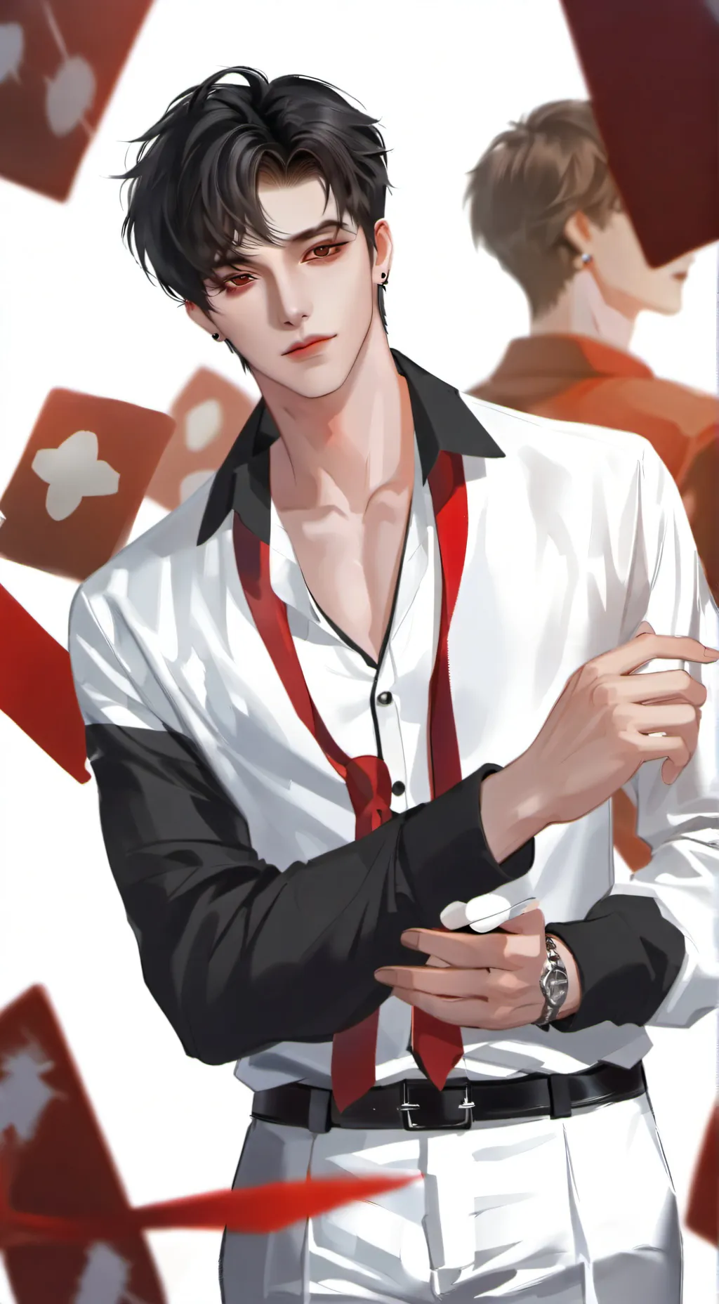 ai character: prison time background