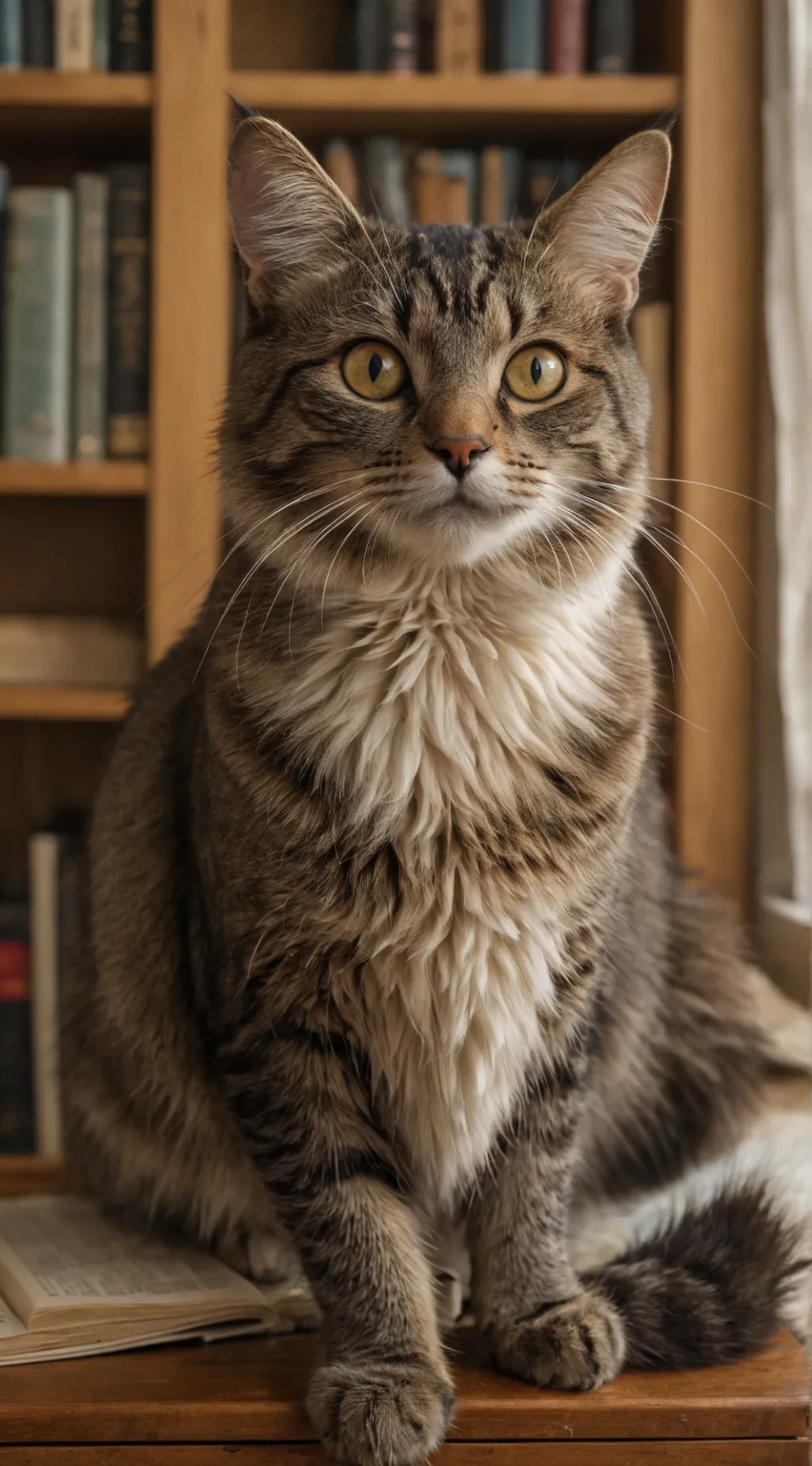 ai character: Whiskers background