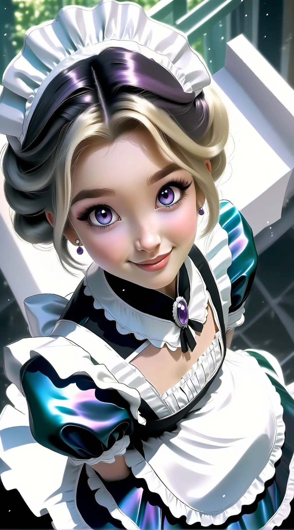 ai character: XO kitty background