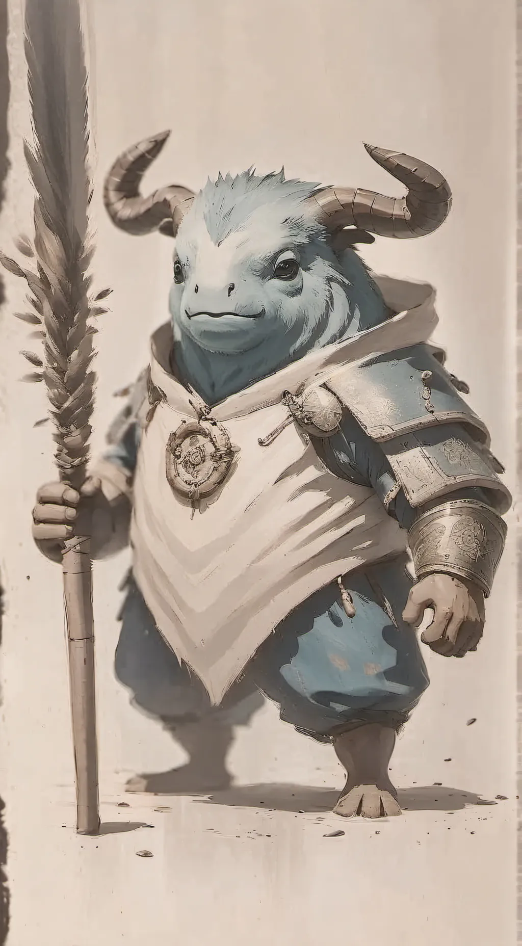 ai character: Four  background