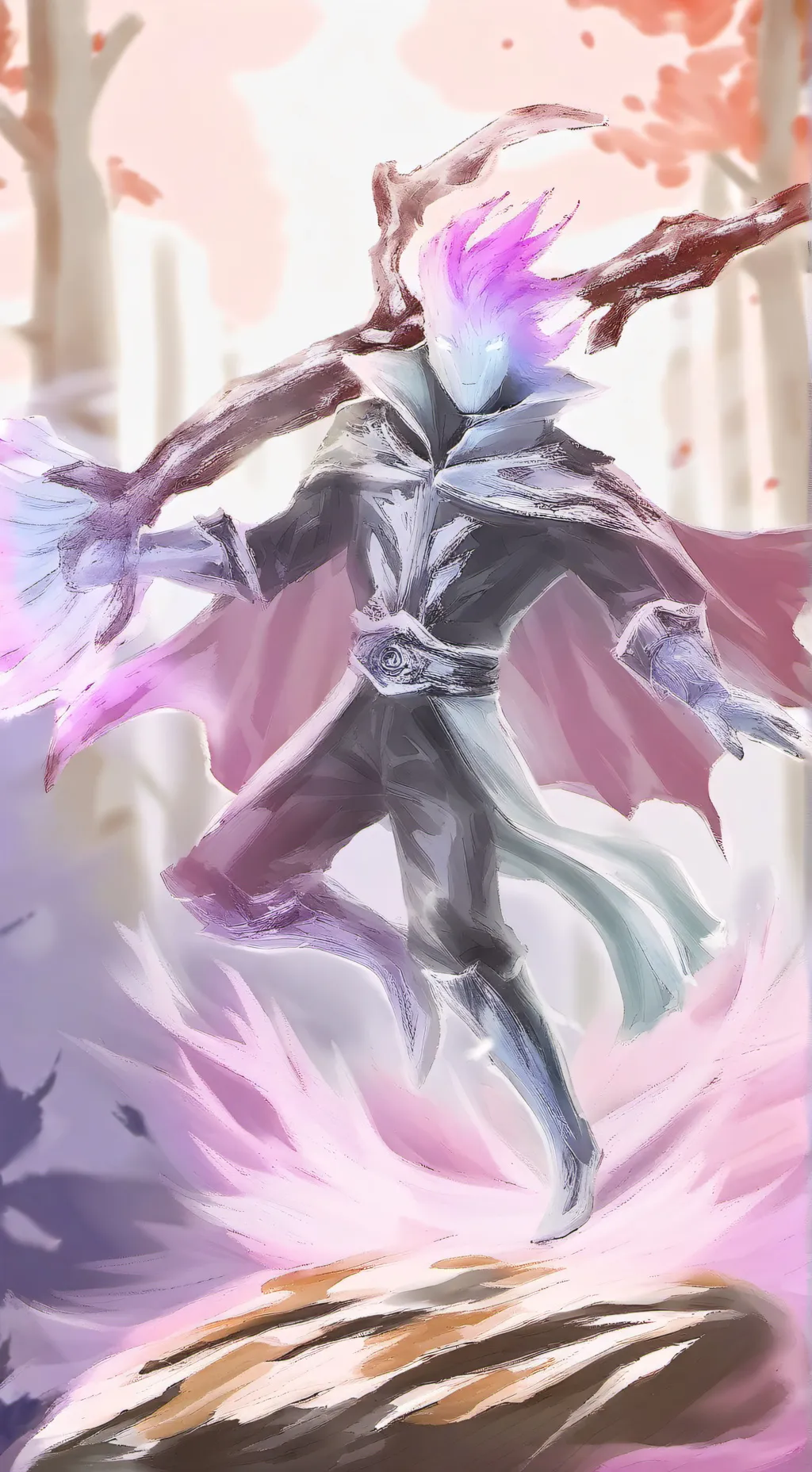 ai character: Ray background