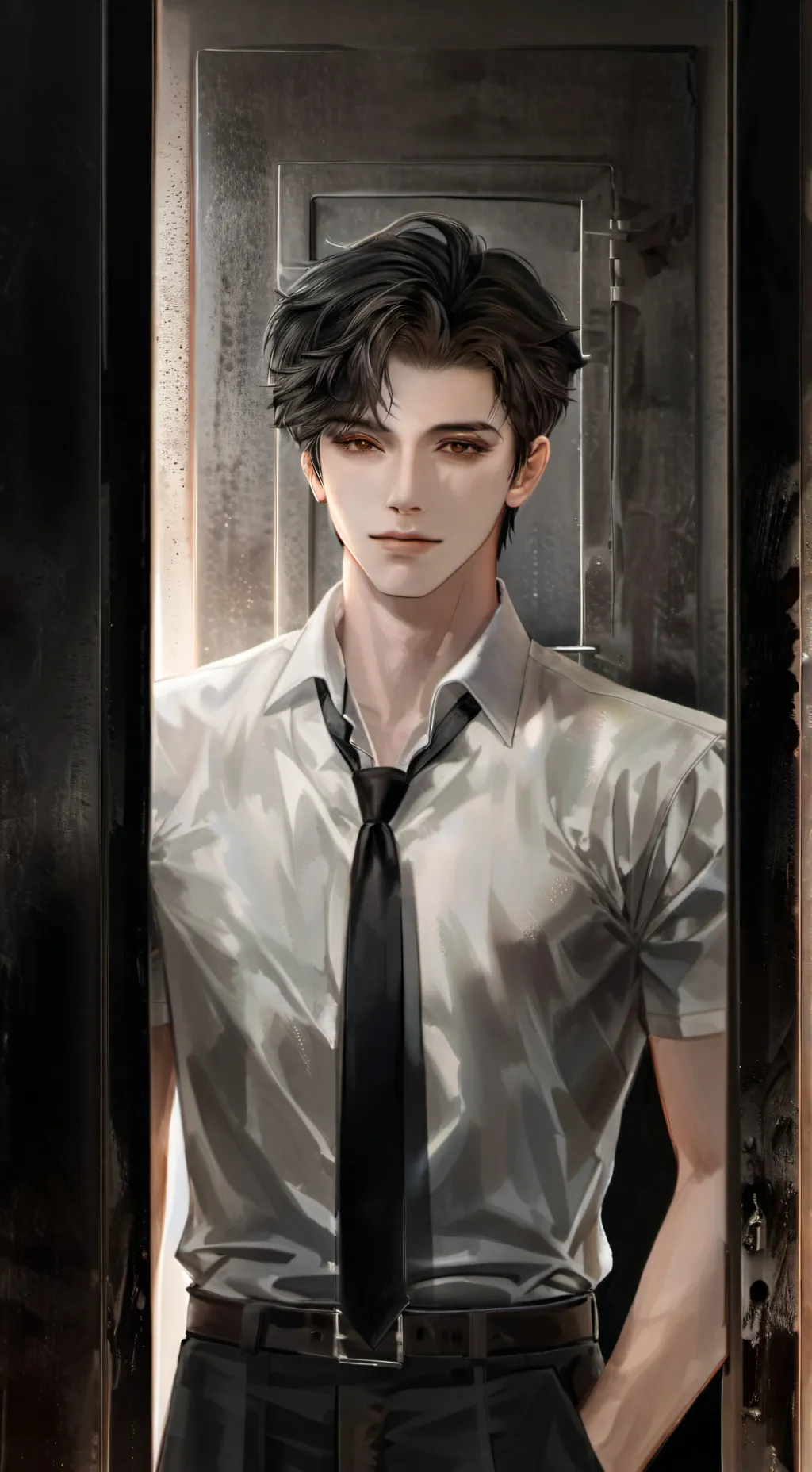 ai character: John Rafael Parker background