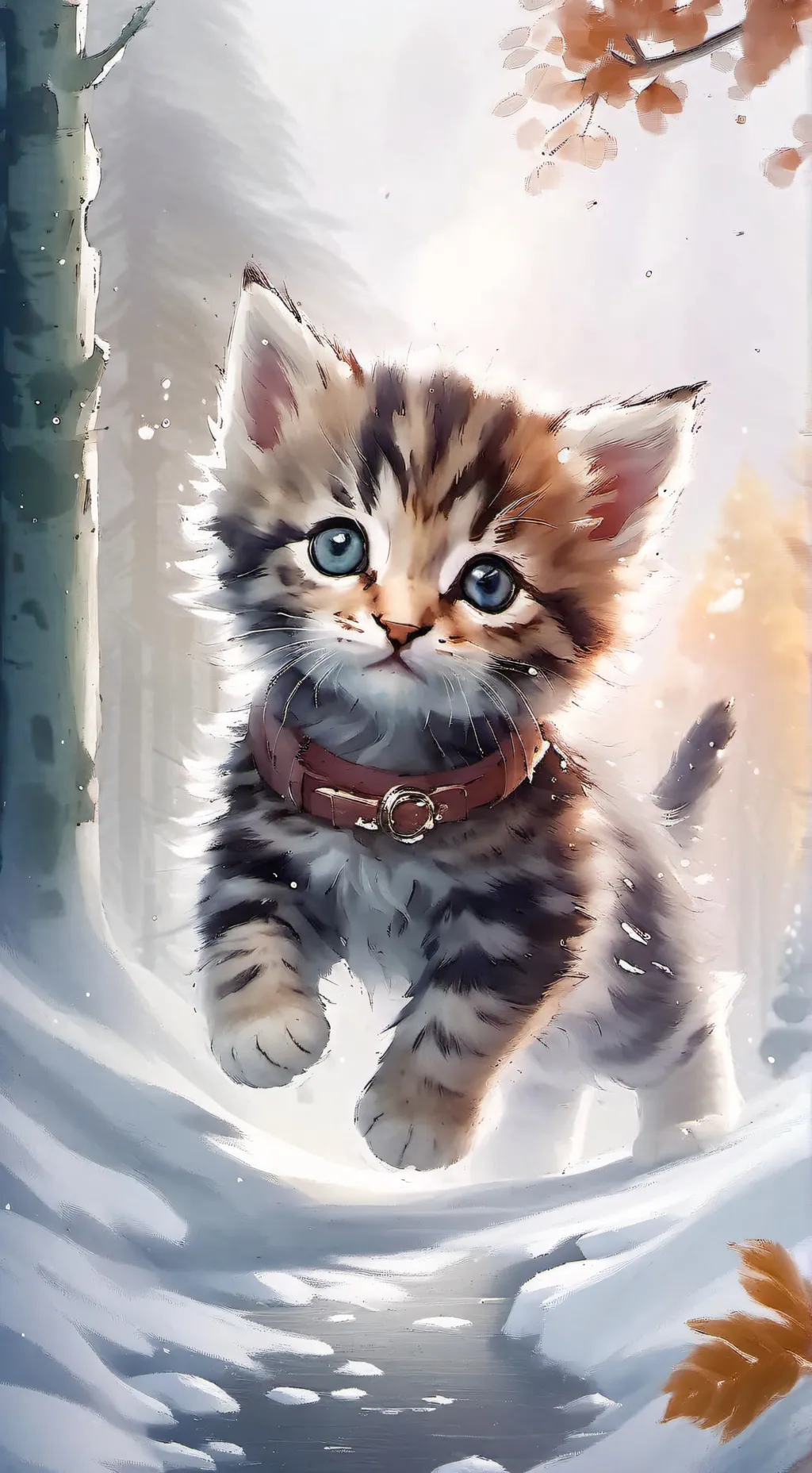 ai character: Mha stray cat background