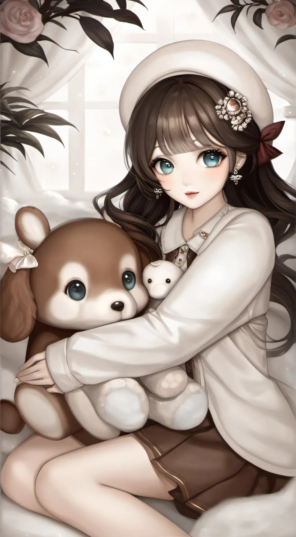 ai character: Lilly background