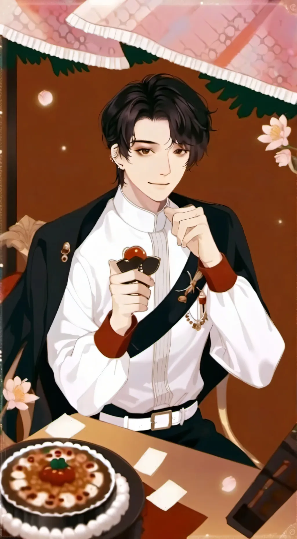 ai character: Aaron background