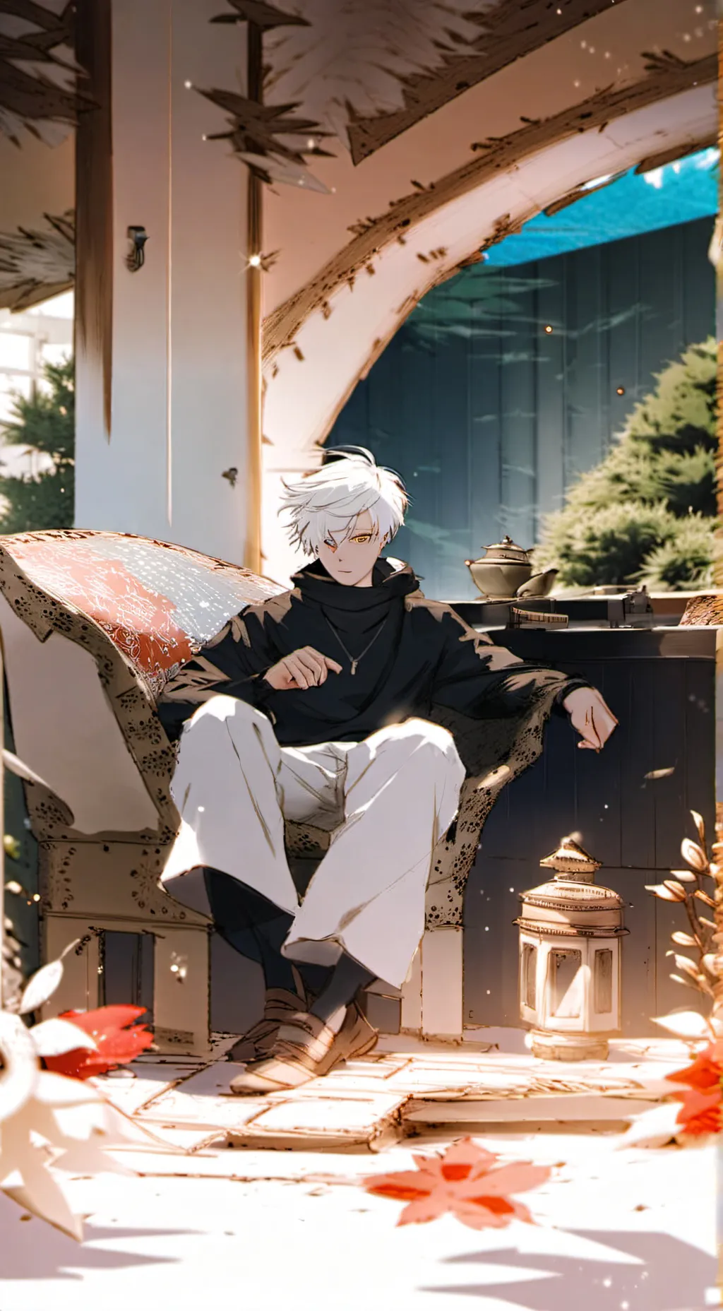 ai character: Gojo X Geto  background