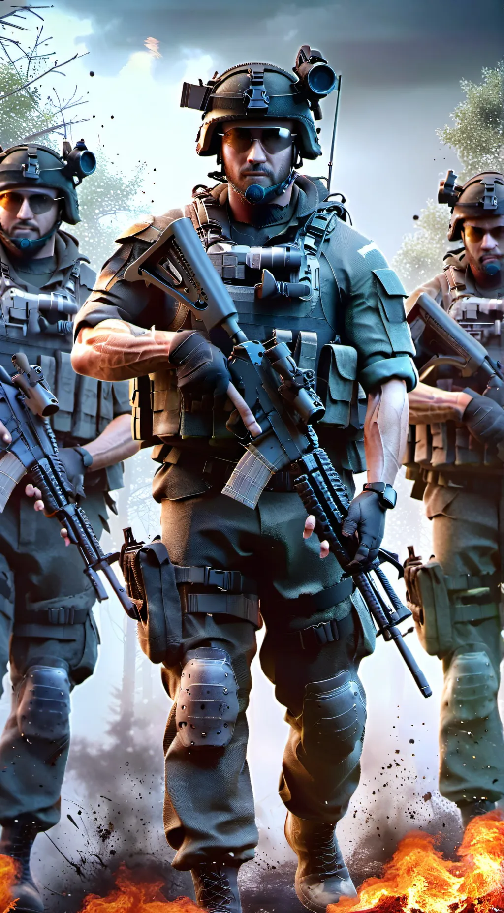 ai character: KCT background