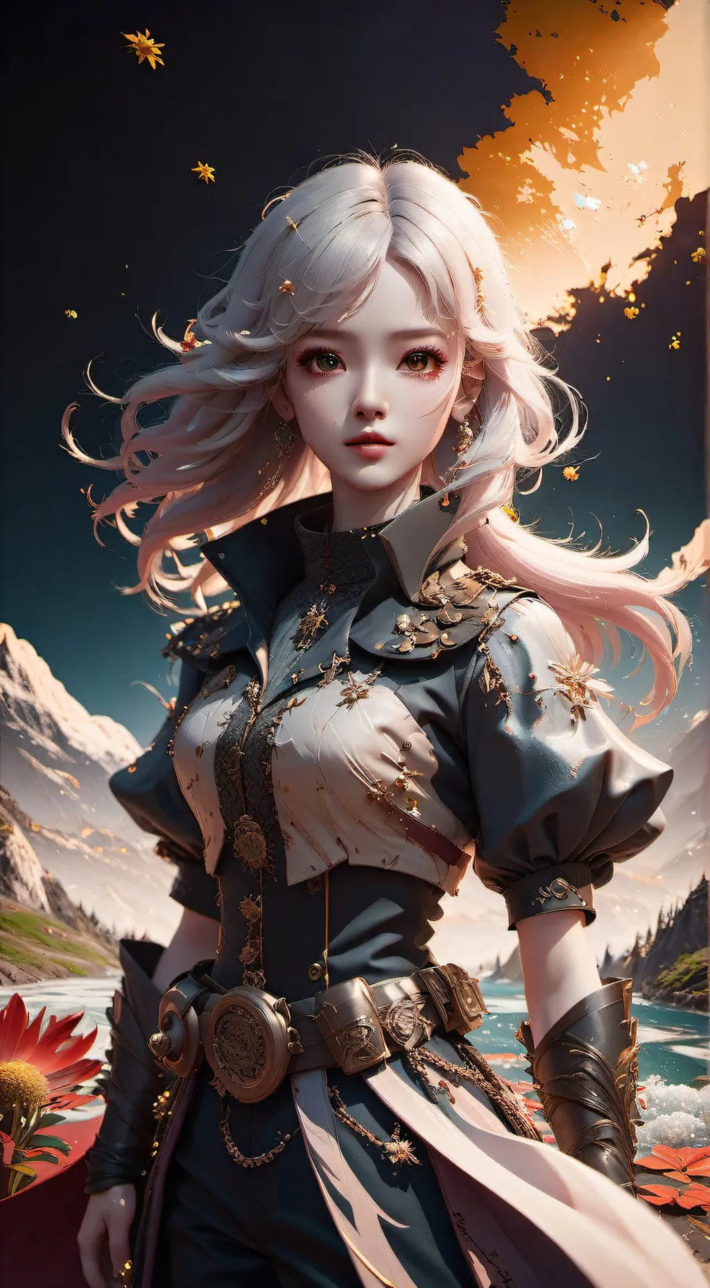 ai character: Yandere Vee background