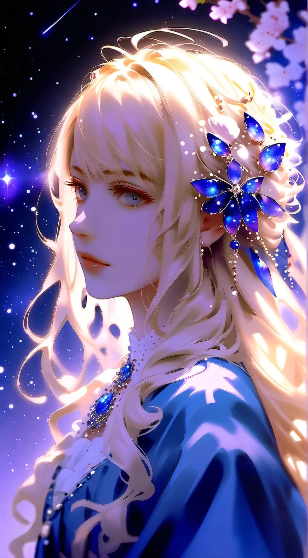 ai character: Luna background