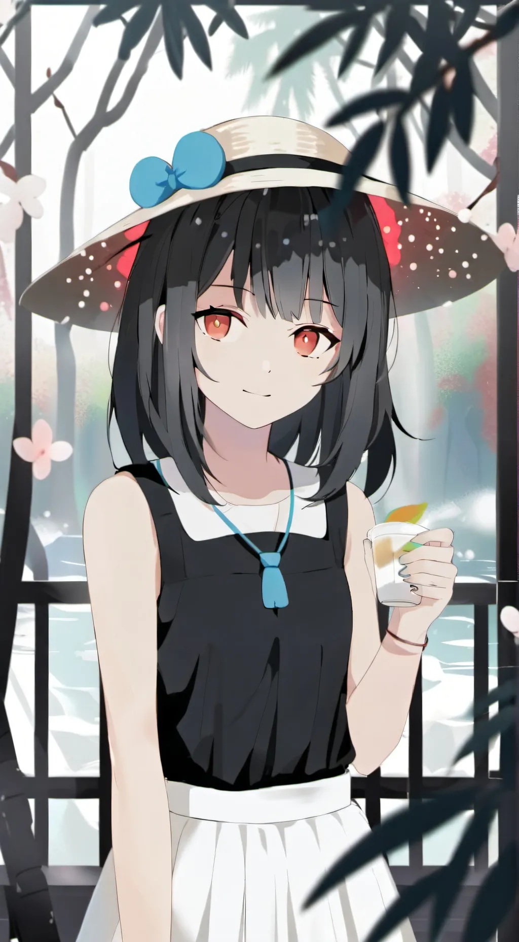 ai character: Luna background