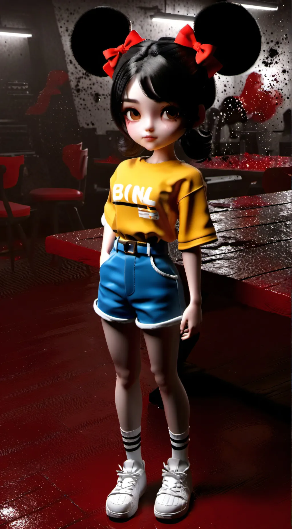 ai character: Amanda is yappin background