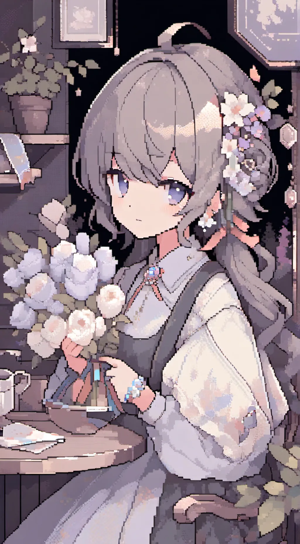 ai character: mha  background