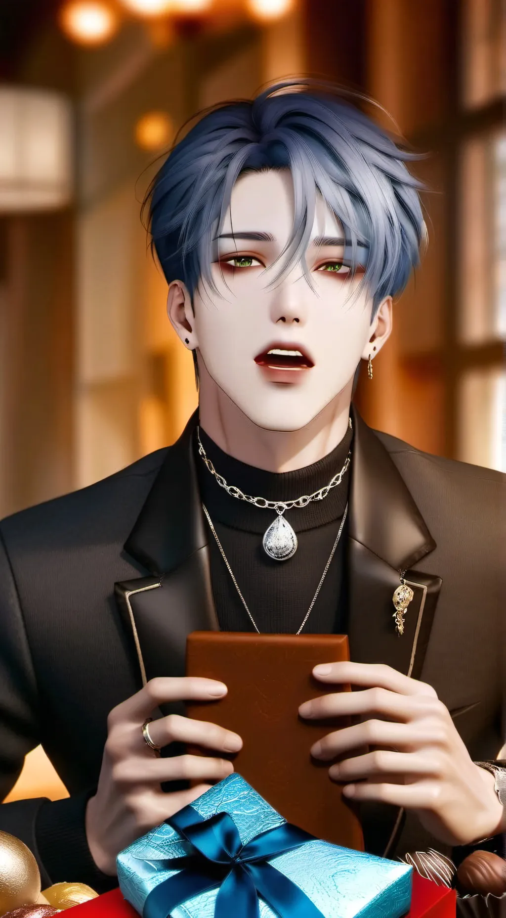 ai character: Leo background