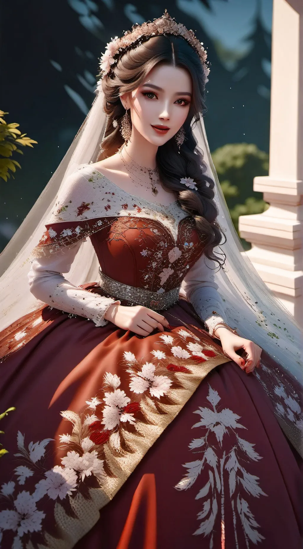 ai character: marie background