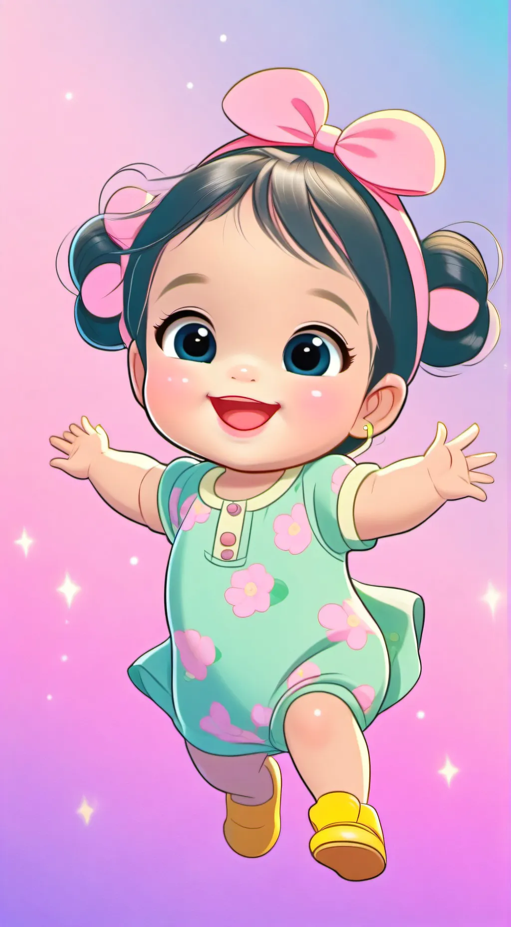 ai character: baby hannah background