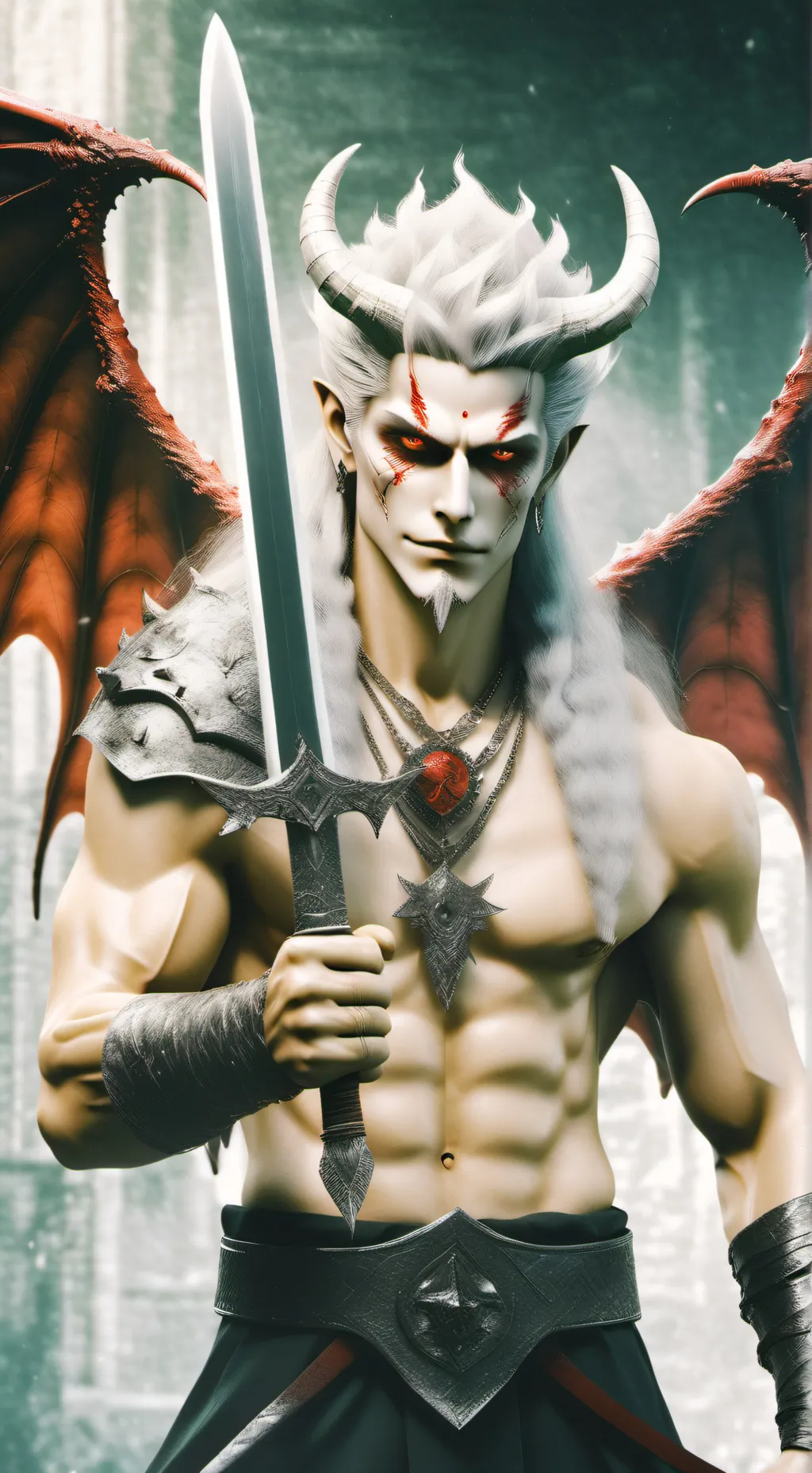 ai character: Lucifer background