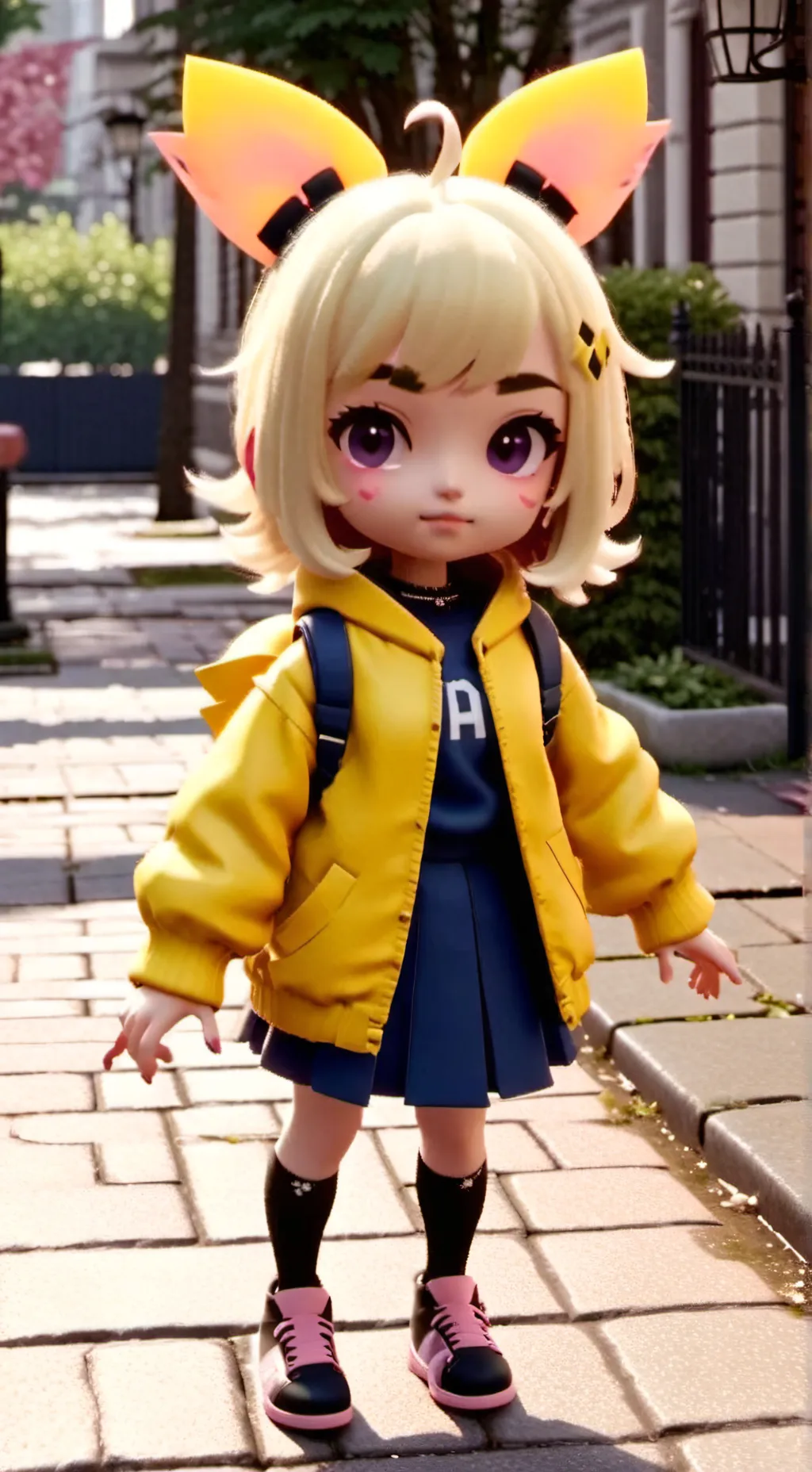 ai character: Tails(Human ver)  background