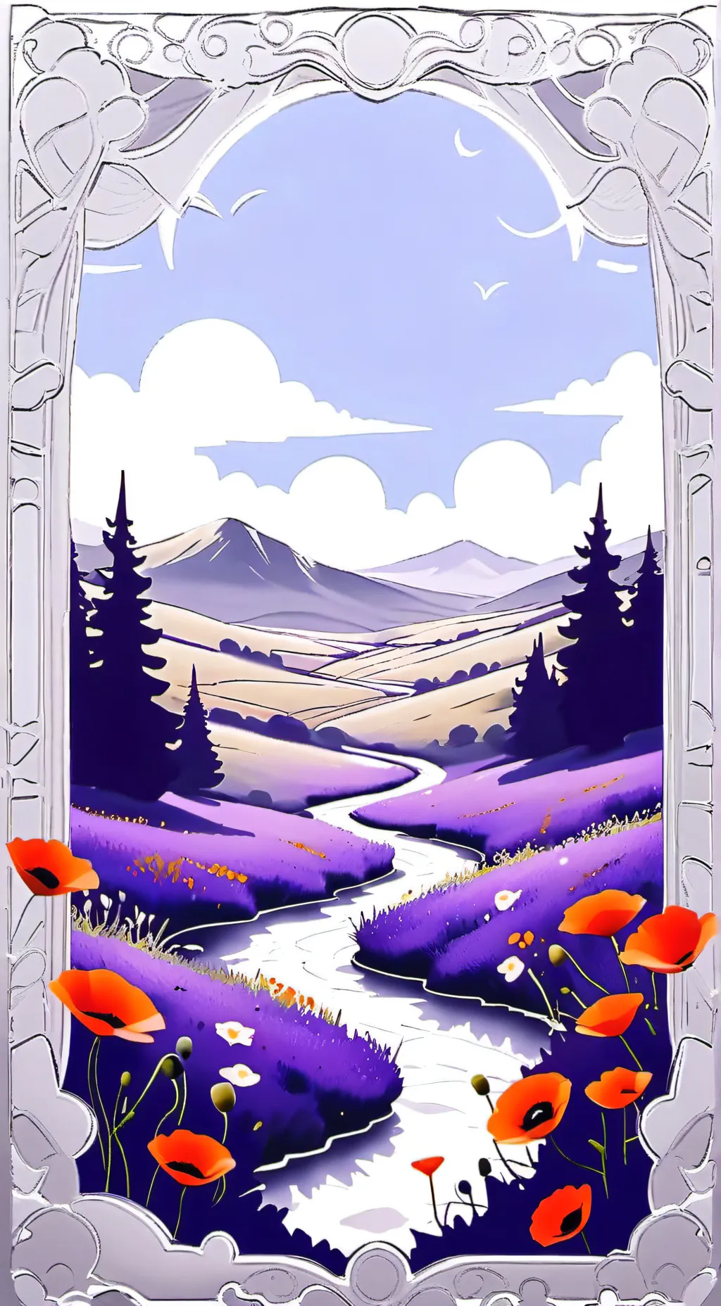 ai character: Ppt and Dw background