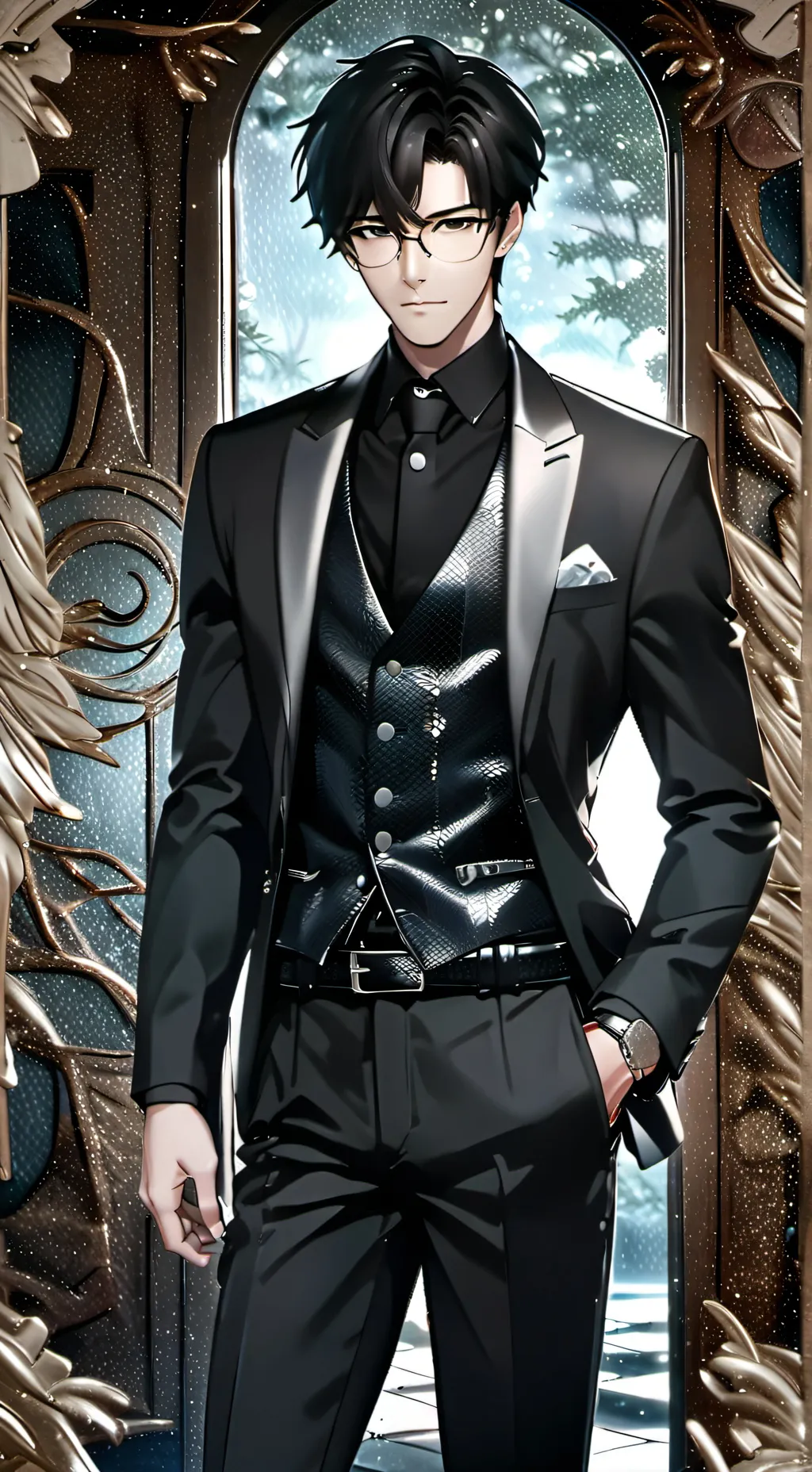 ai character: max Maximilian background