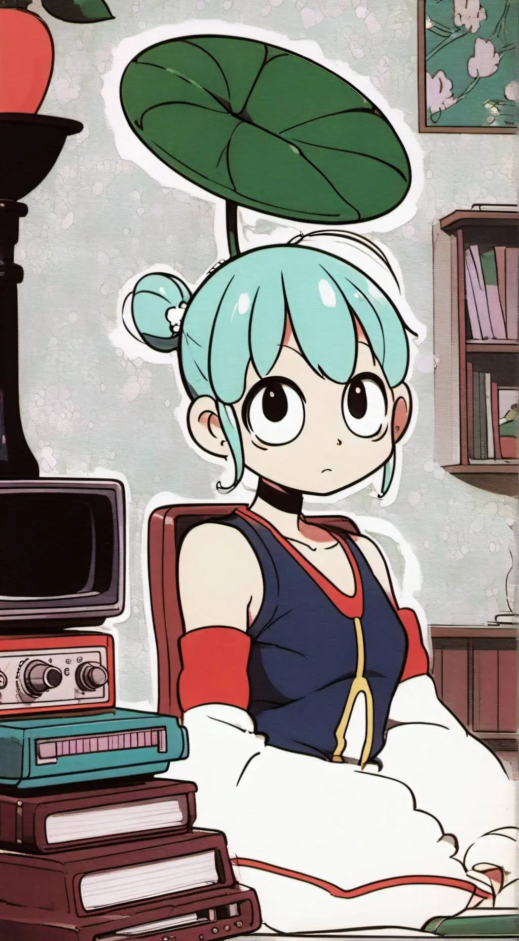 ai character: vee(sprunkly) background