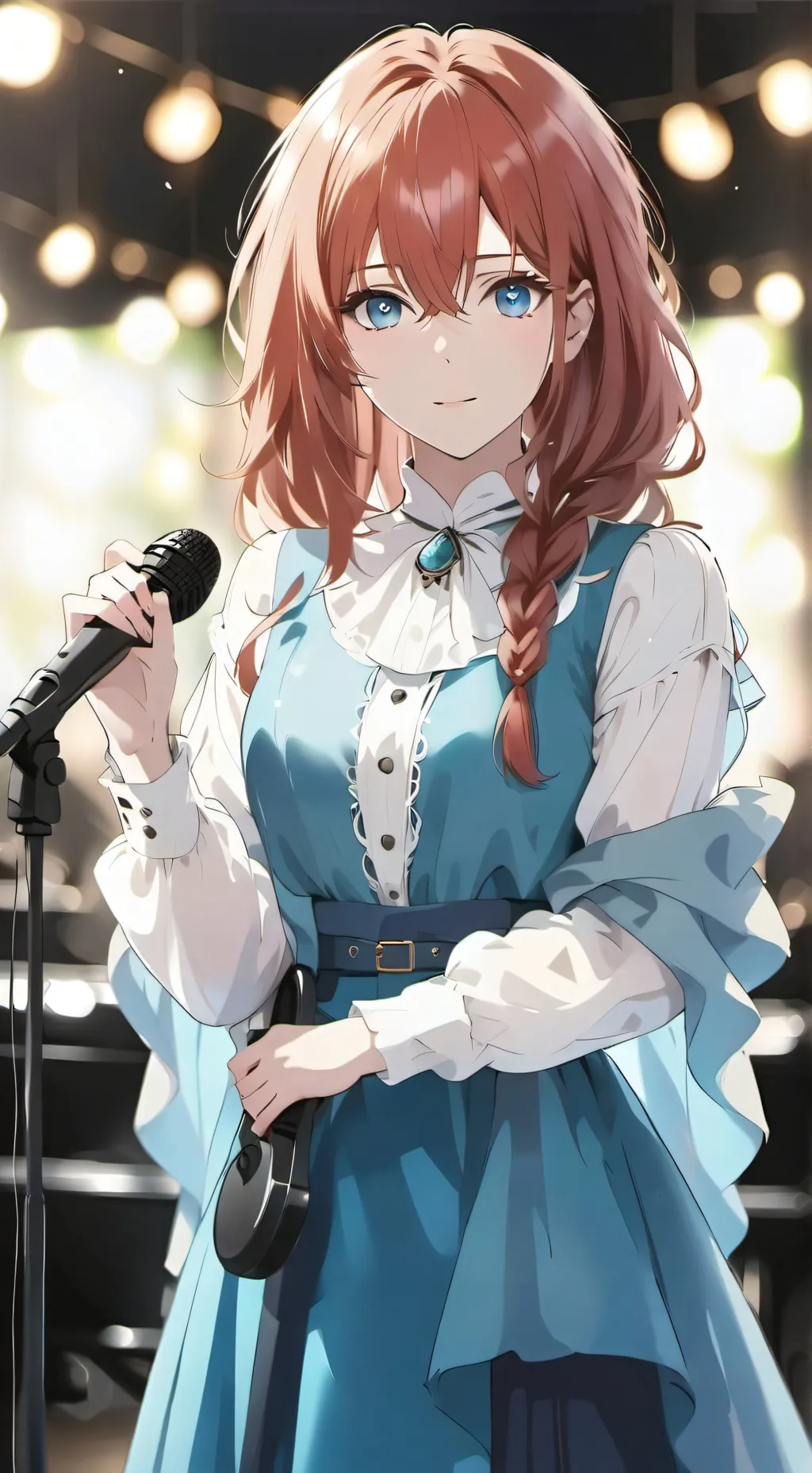 ai character: 🎤Faith Leighton🎤 background