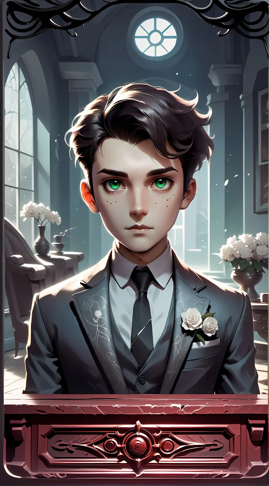 ai character: Ethan background