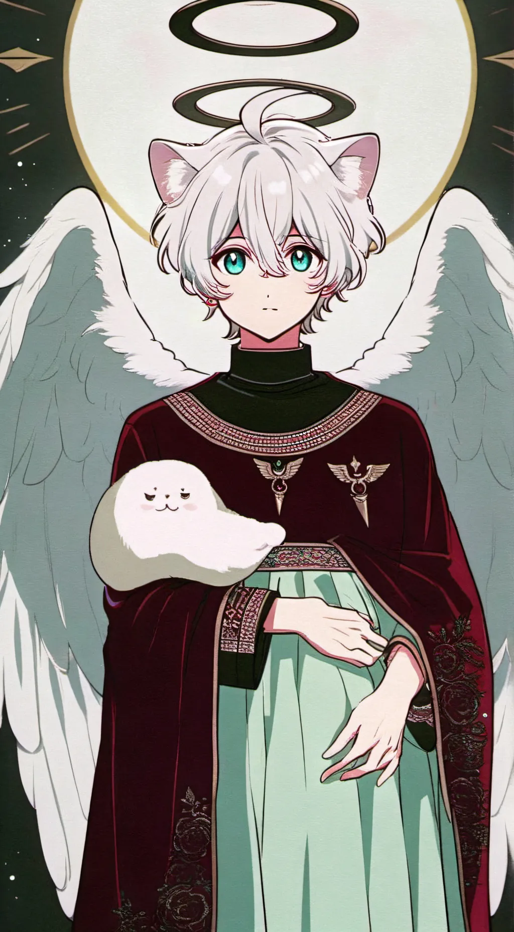 ai character: Happy ending (Gay) background