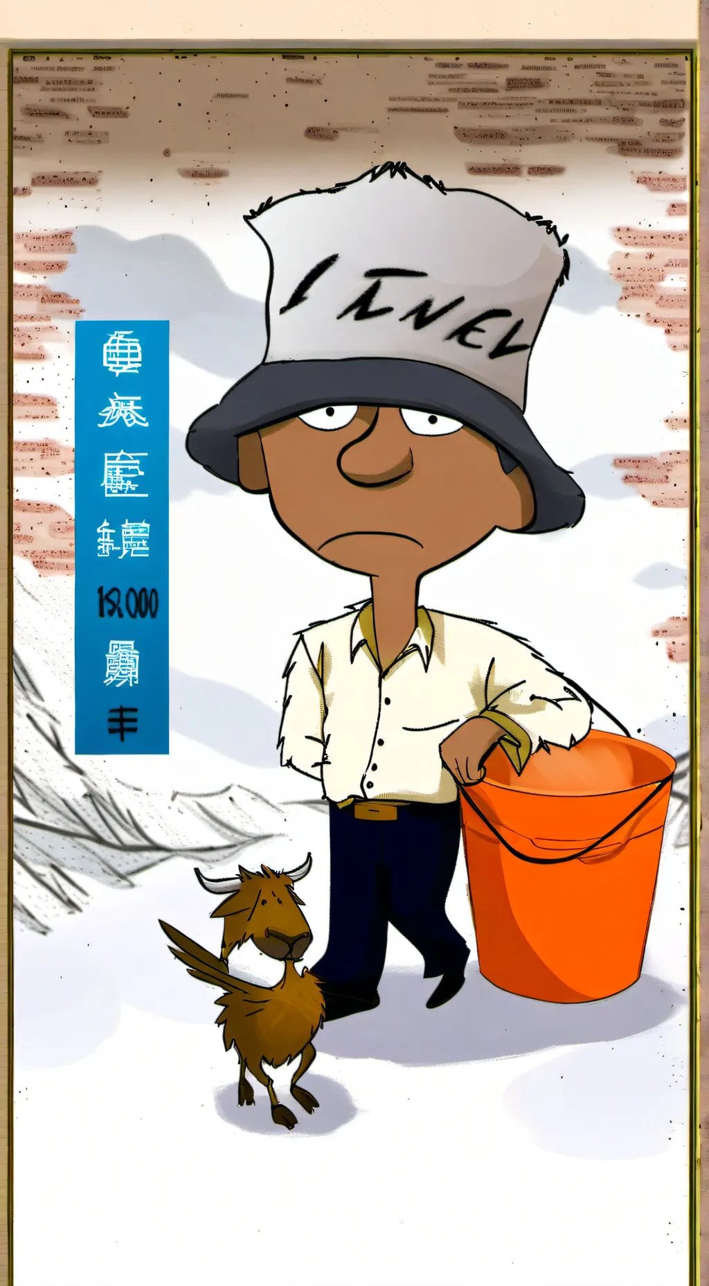 ai character: brud president background