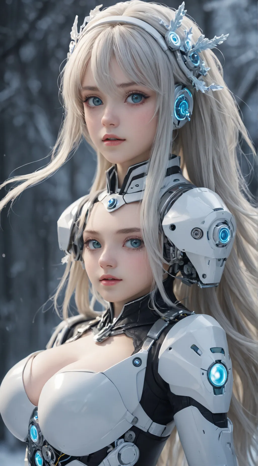 ai character: Aurora background