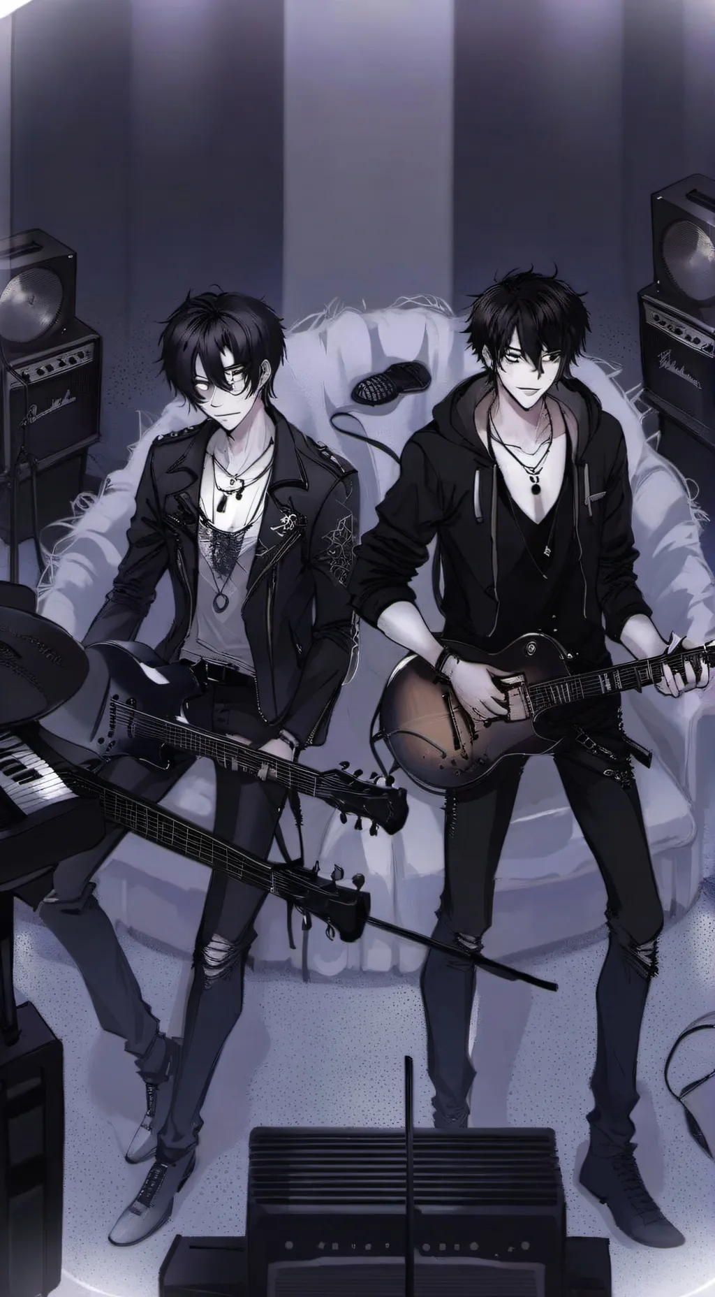 ai character: ꧁*𝔄𝔠𝔢 𝔞𝔫𝔡 ℜ𝔦𝔨𝔬*꧂ background