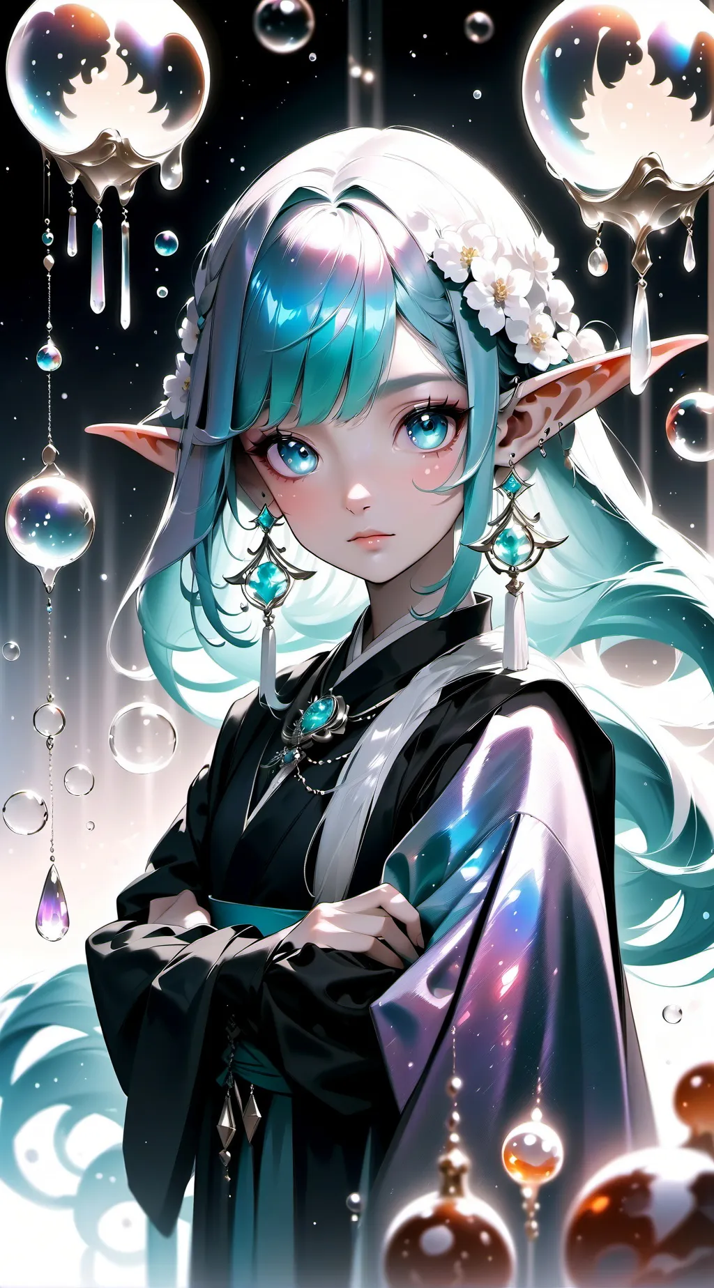 ai character: mani. background